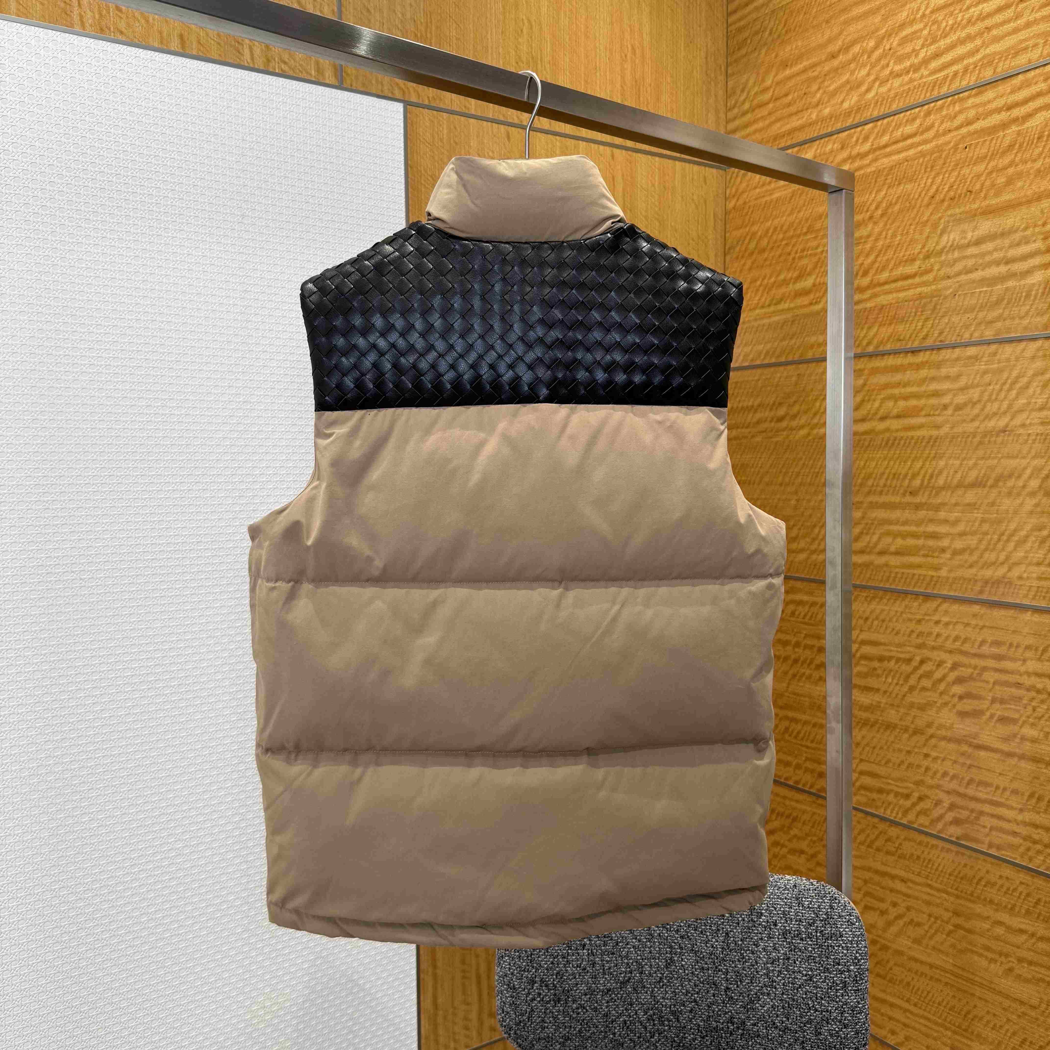 Bottega Veneta Frosted Poplin Puffer Gilet - FashionPlug