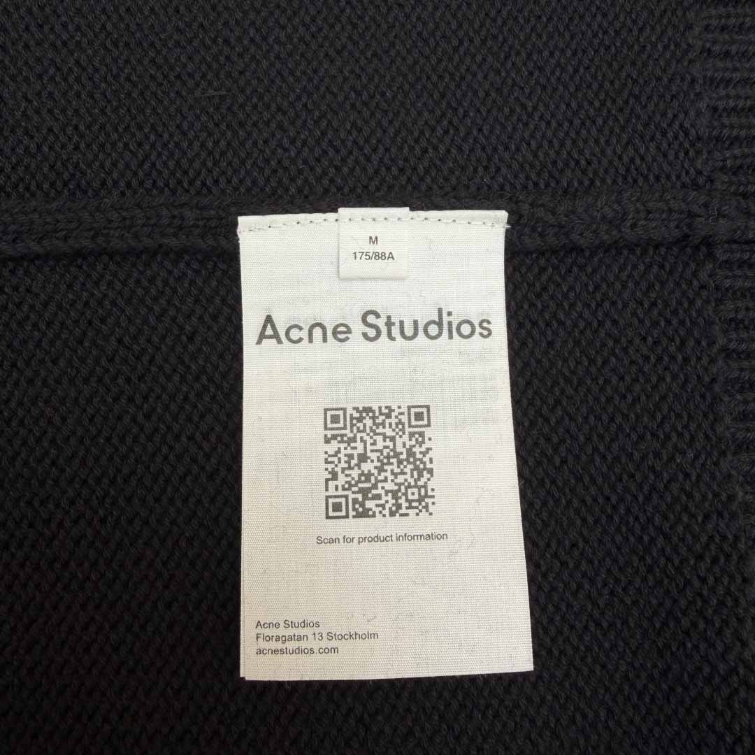 Acne Studios Wool Logo Jumper - FashionPlug