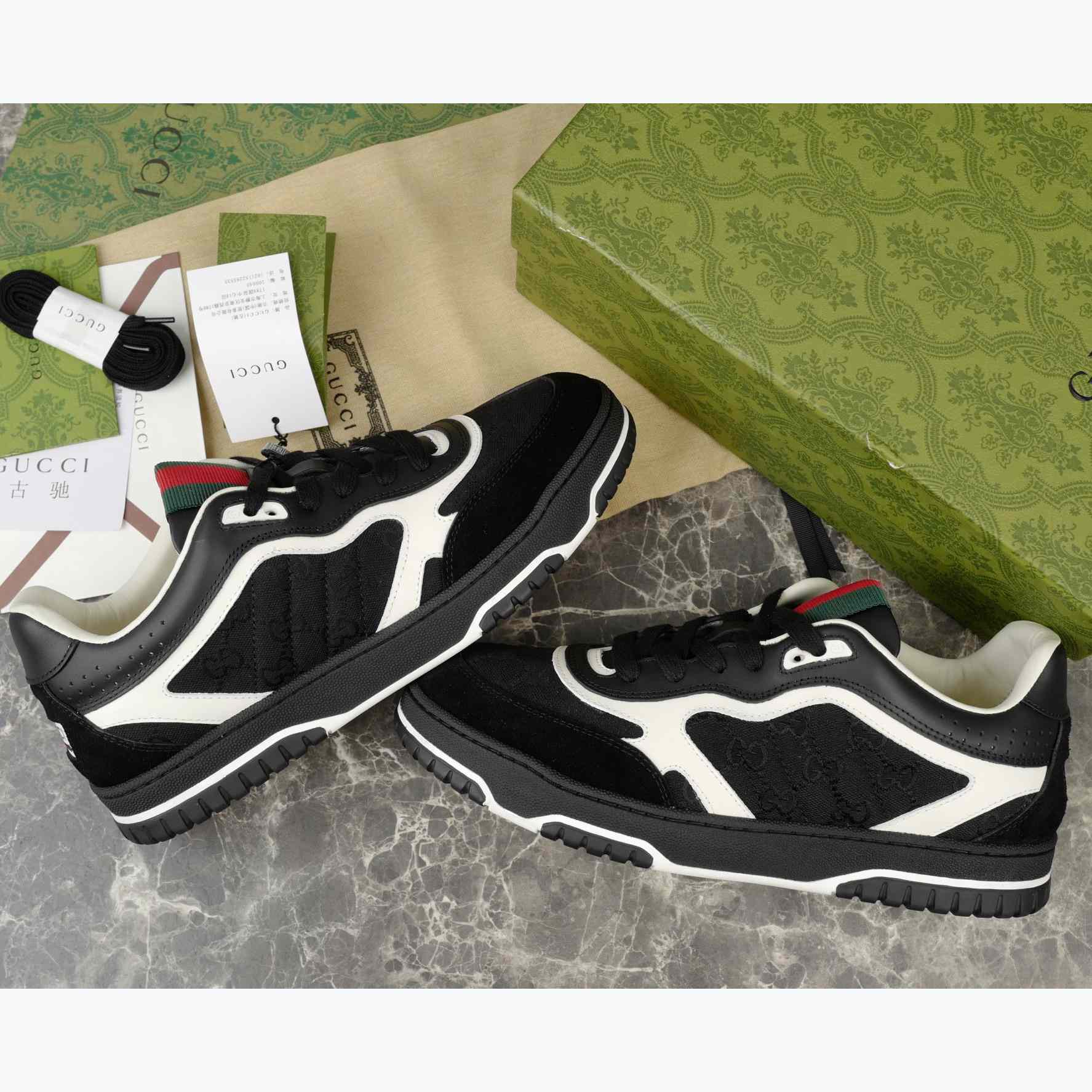 Gucci Re-Web Sneaker - FashionPlug