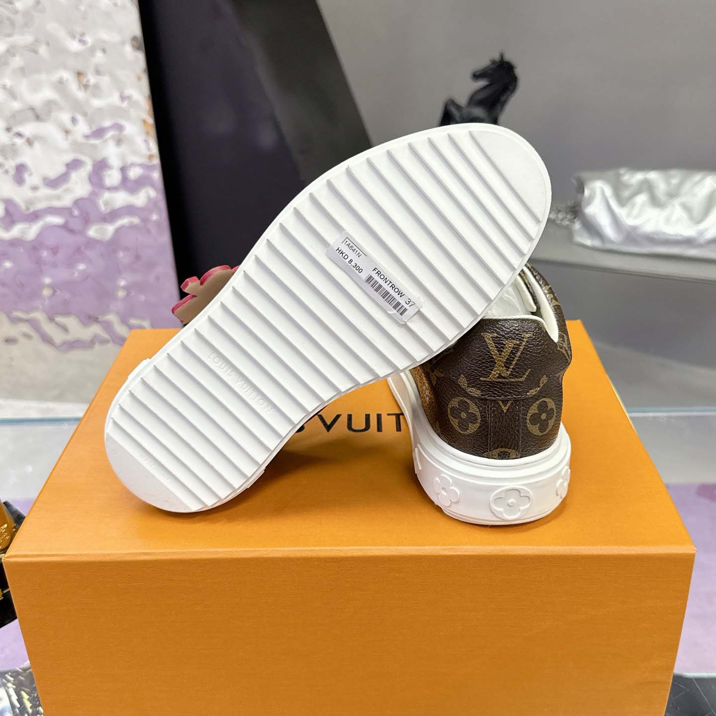 Louis Vuitton Time Out Sneaker    - FashionPlug