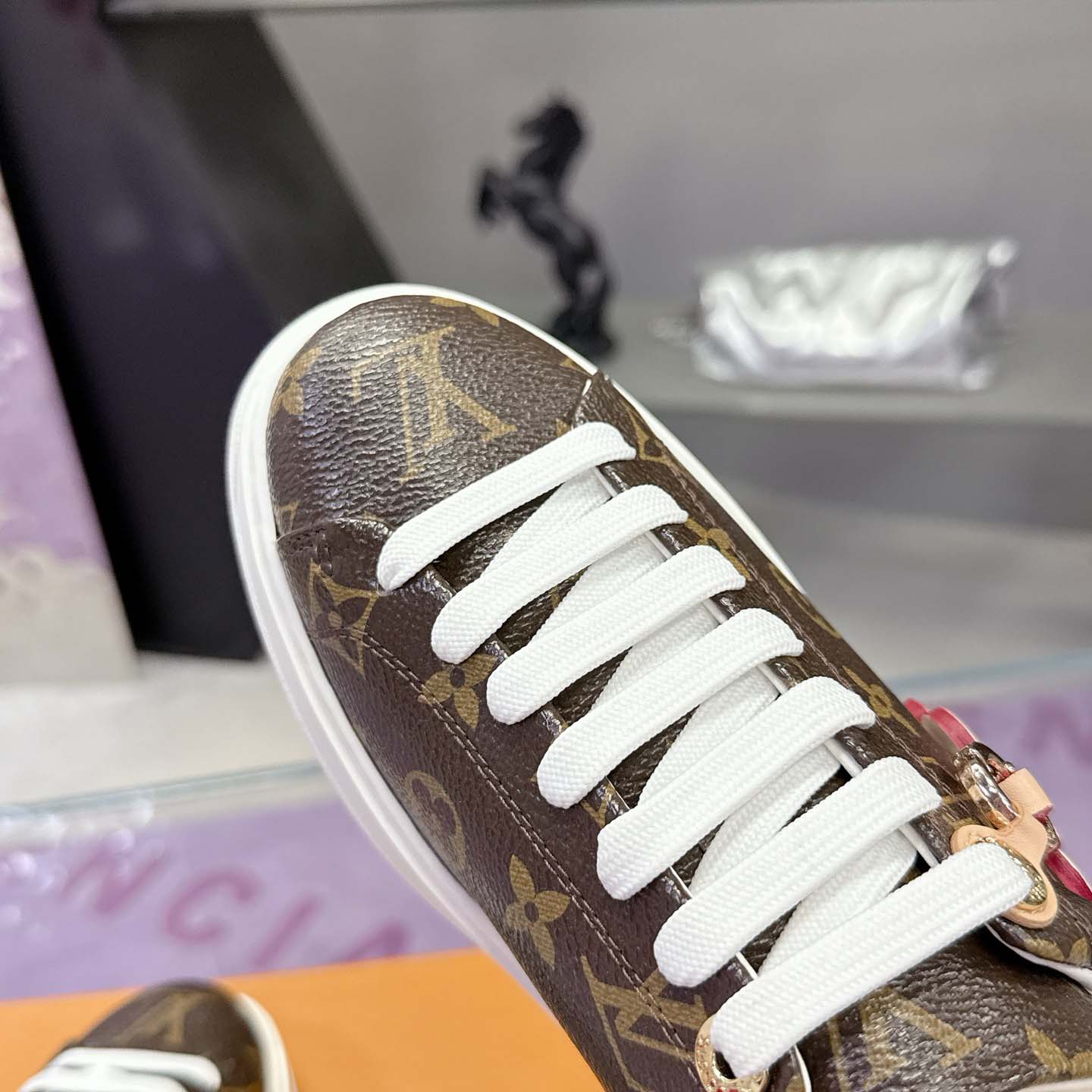 Louis Vuitton Time Out Sneaker    - FashionPlug