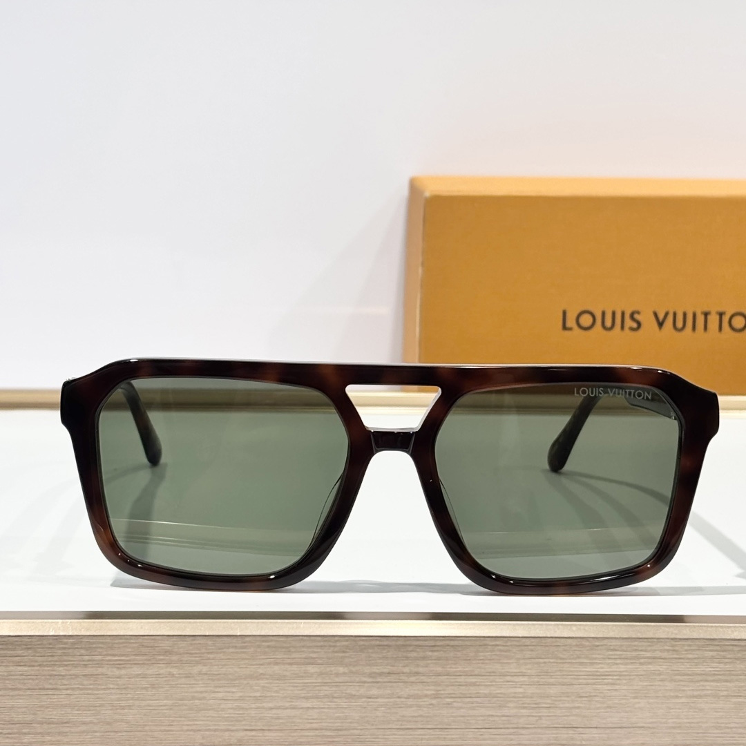Louis Vuitton LV Hit Large Square Sunglasses   Z3059U - FashionPlug