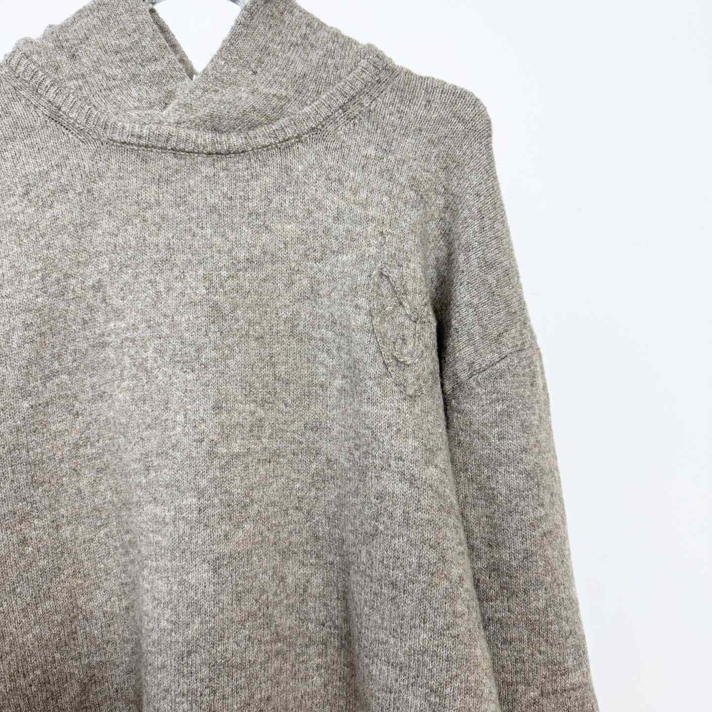 Acne Studios - Layered wool hoodie - FashionPlug