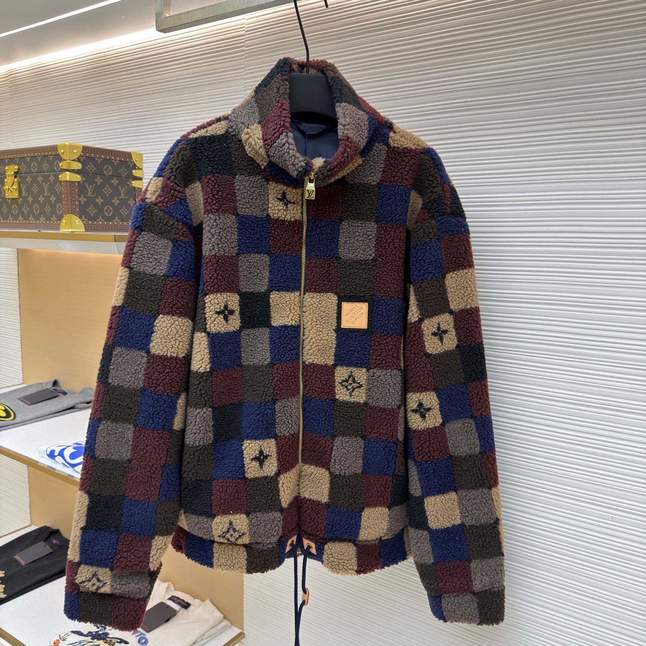 Louis Vuitton Damier Fleece Blouson - FashionPlug