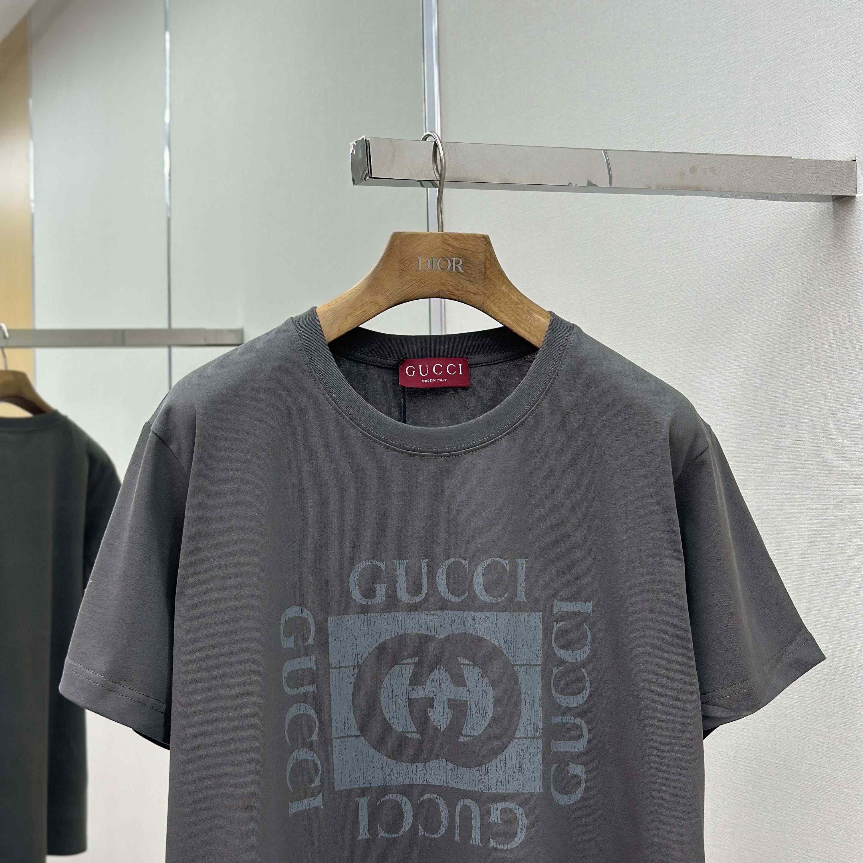 Gucci Cotton Jersey T-shirt With Print - FashionPlug