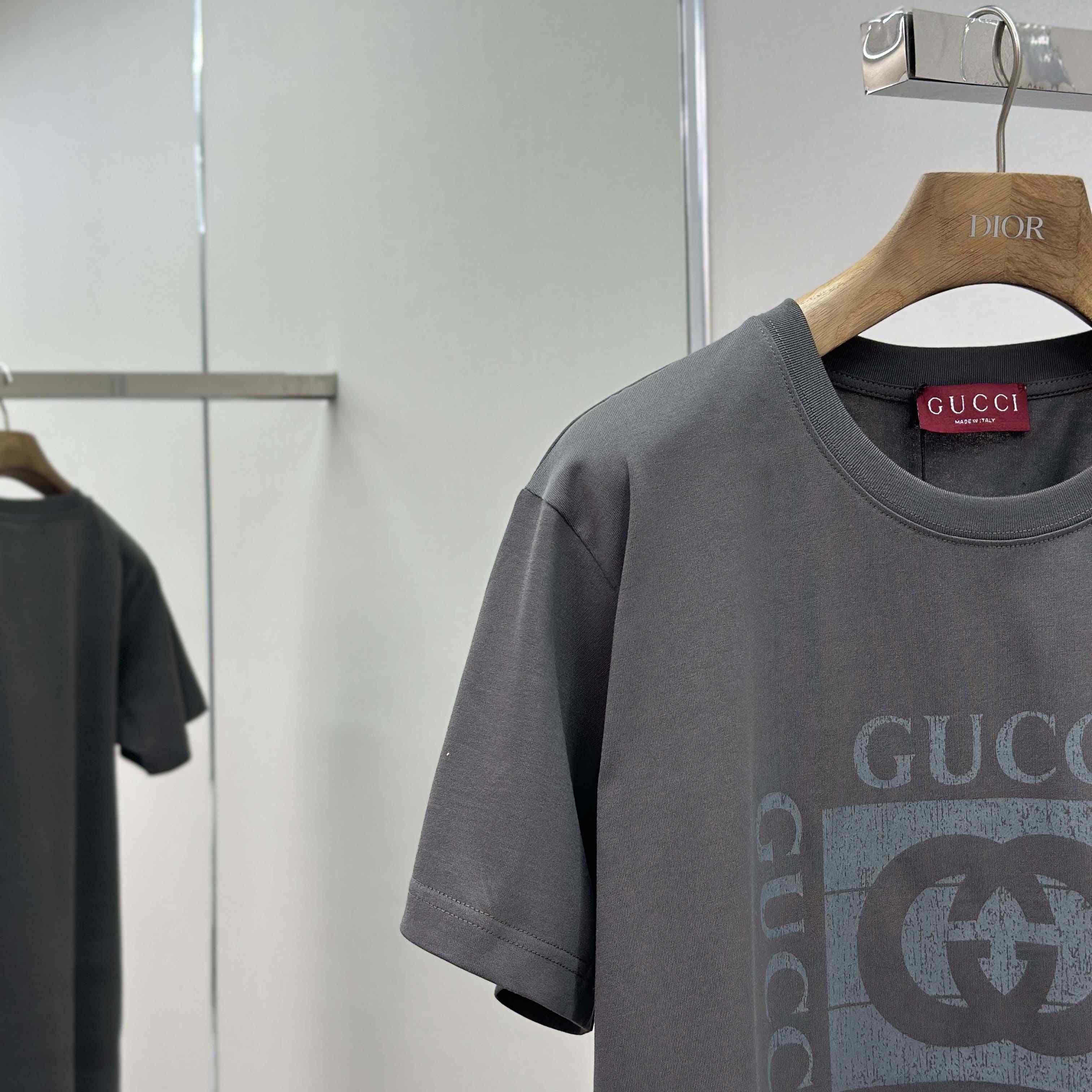 Gucci Cotton Jersey T-shirt With Print - FashionPlug