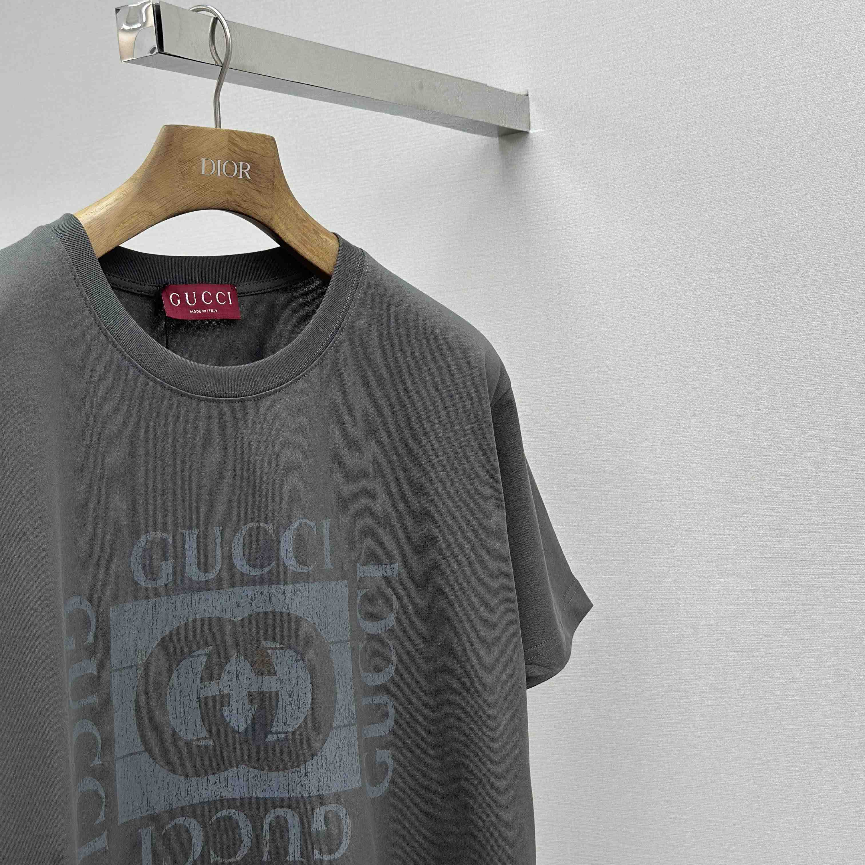 Gucci Cotton Jersey T-shirt With Print - FashionPlug