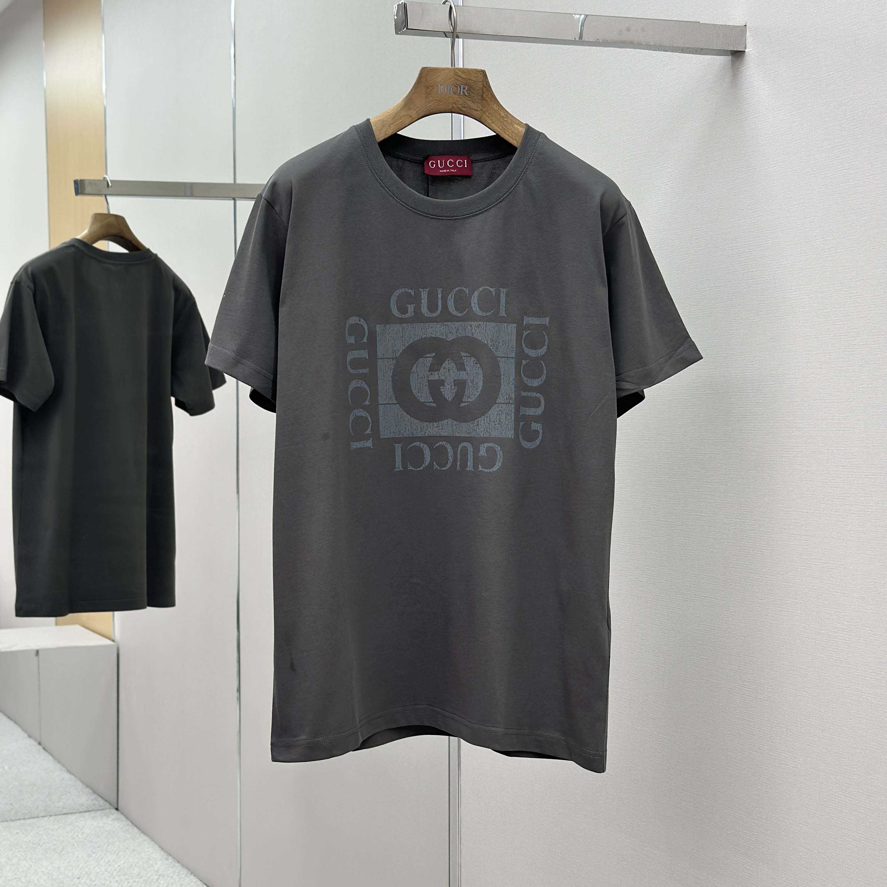 Gucci Cotton Jersey T-shirt With Print - FashionPlug