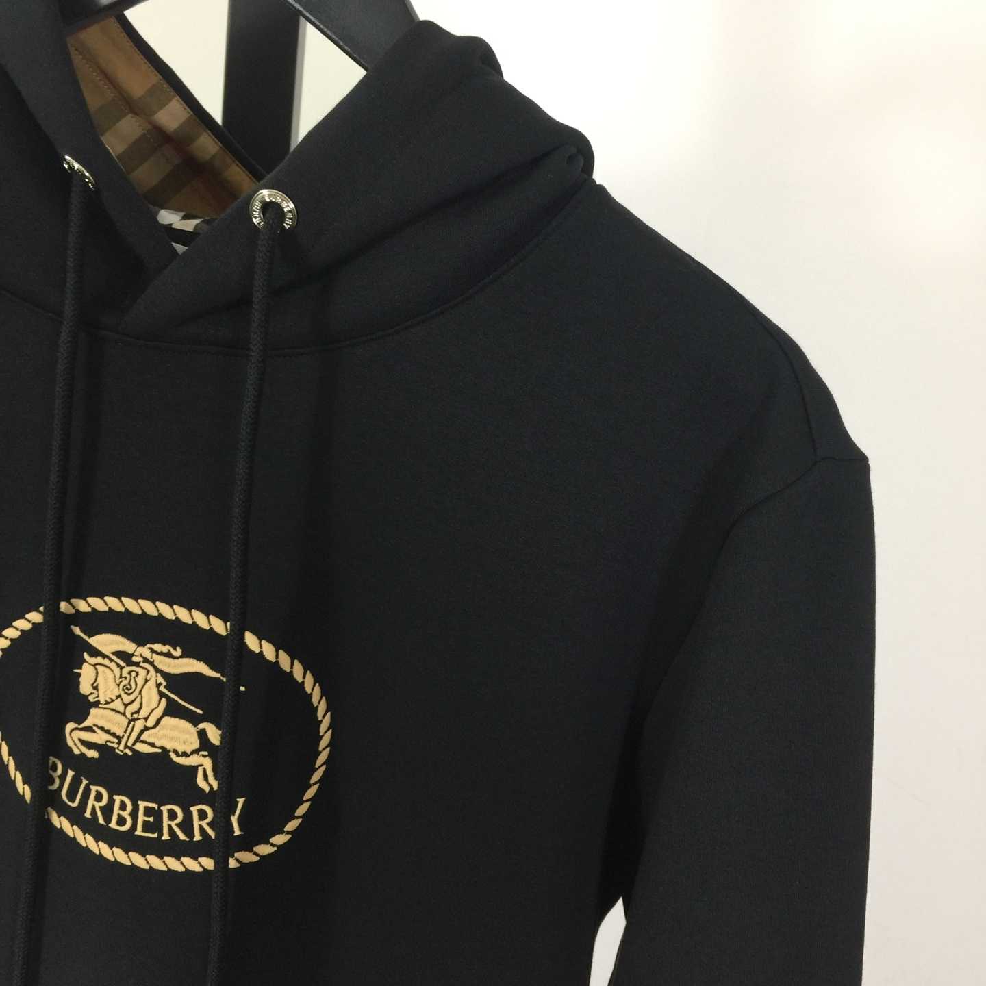 Burberry Cotton Hooded Sweatshirt - FashionPlug