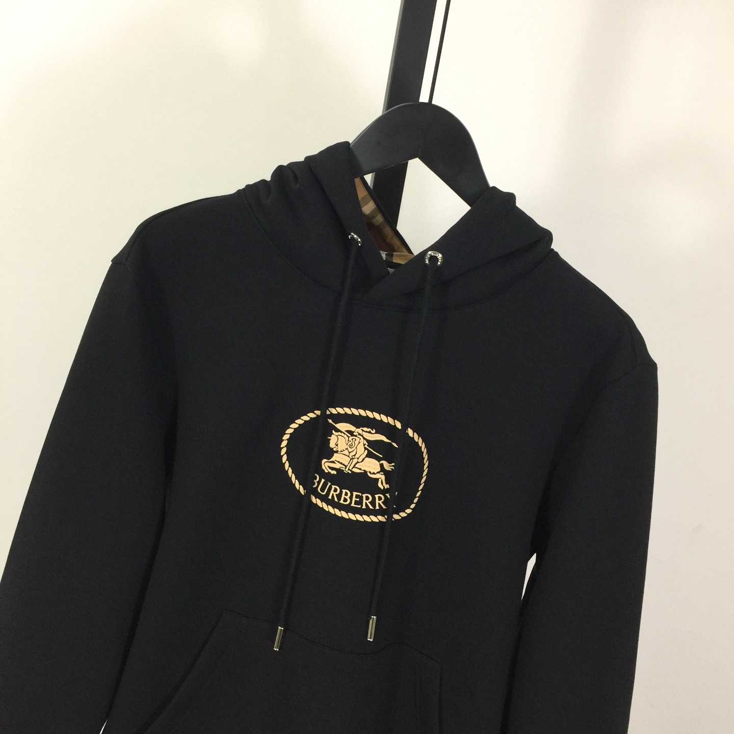 Burberry Cotton Hooded Sweatshirt - FashionPlug