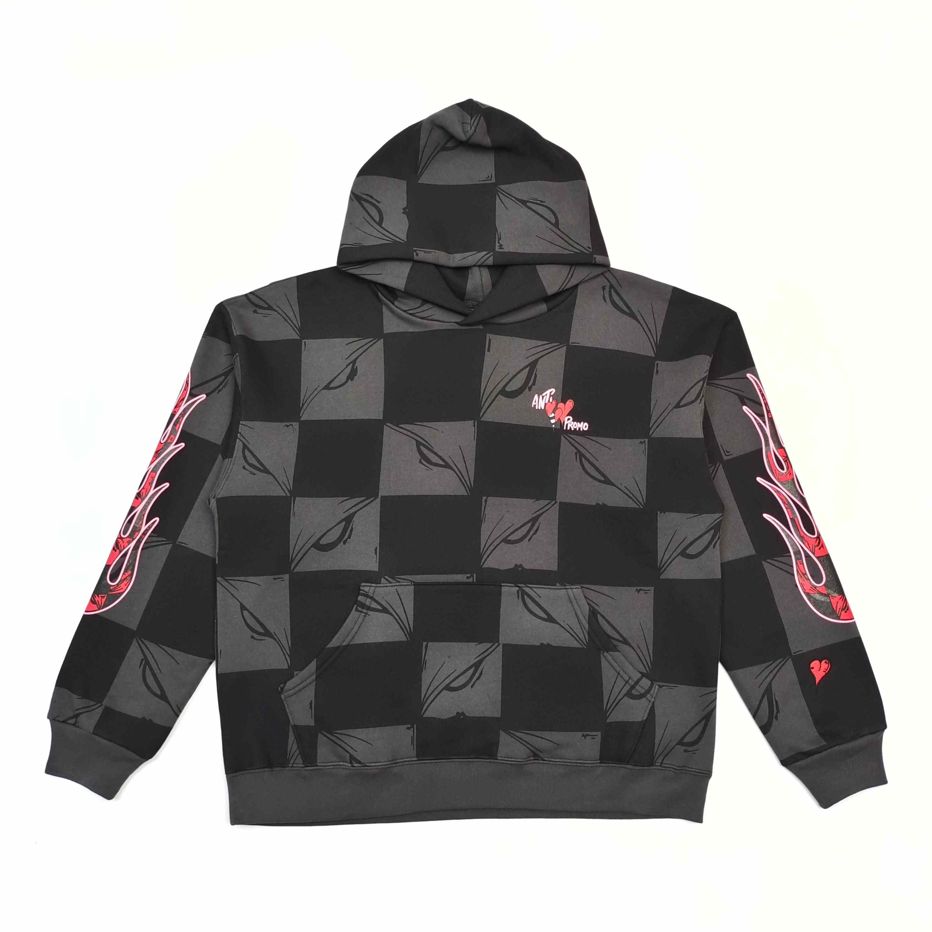 Chrome Hearts Matty Boy Anti-Promo '99 Eyes' flame hoodie - FashionPlug