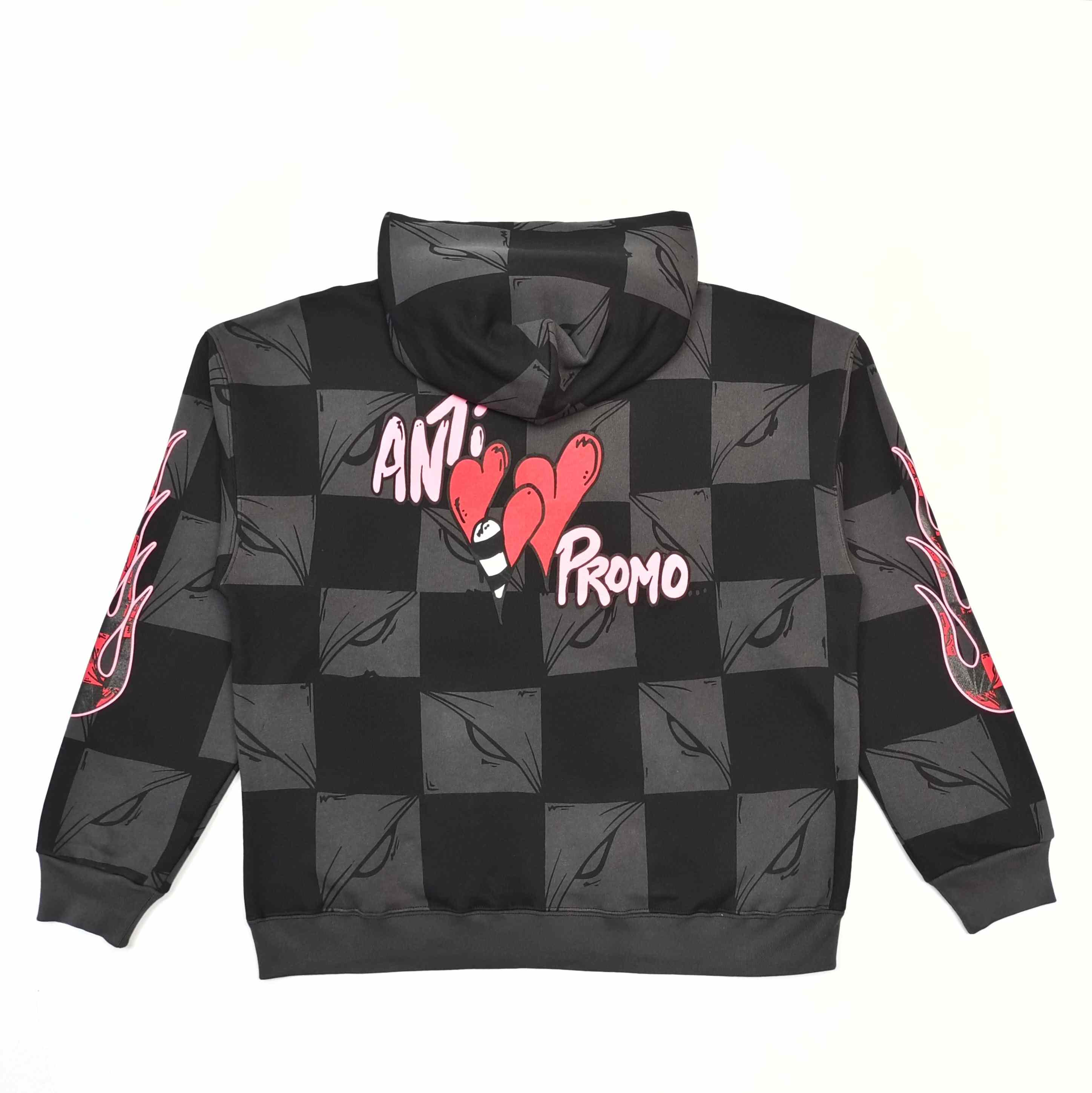 Chrome Hearts Matty Boy Anti-Promo '99 Eyes' flame hoodie - FashionPlug