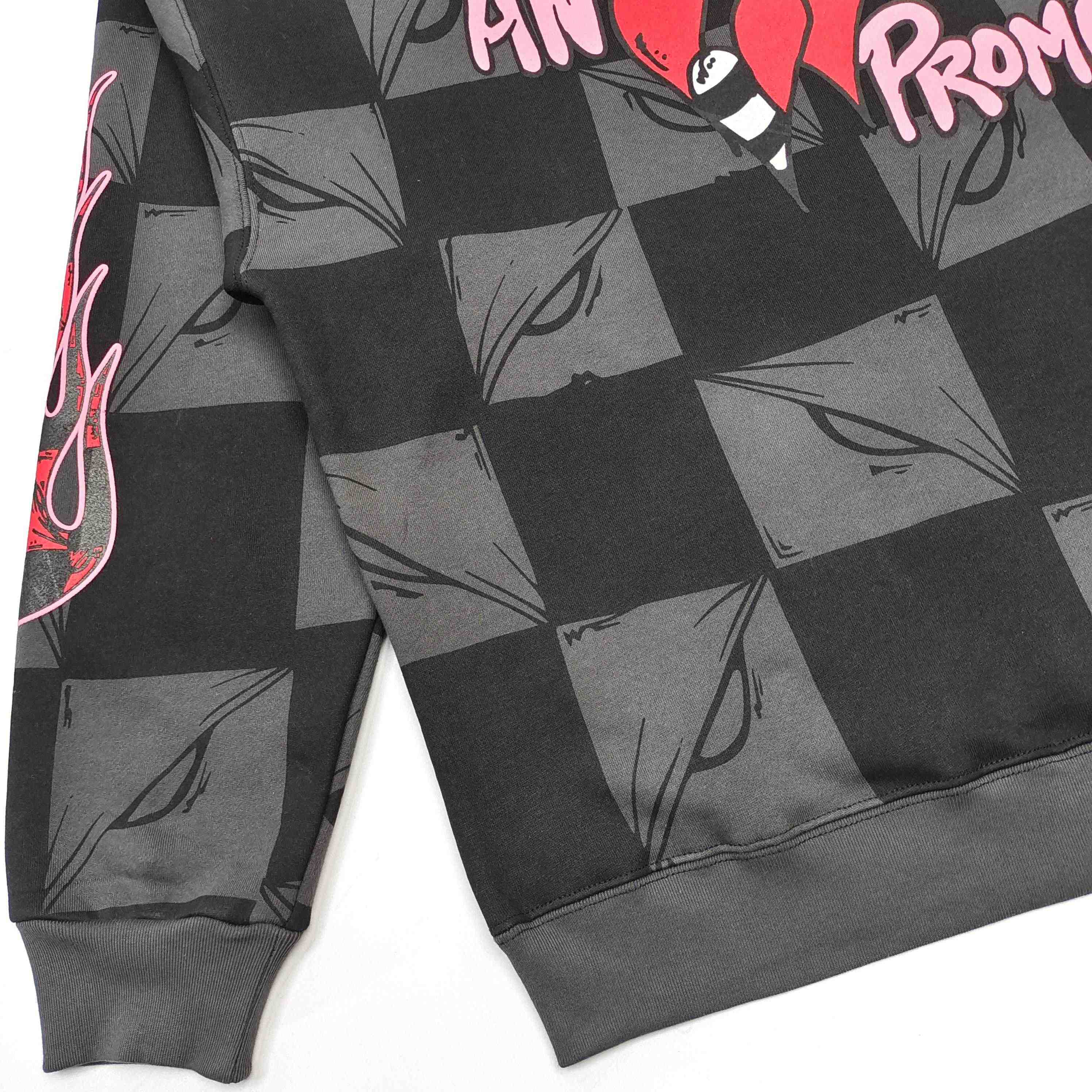 Chrome Hearts Matty Boy Anti-Promo '99 Eyes' flame hoodie - FashionPlug