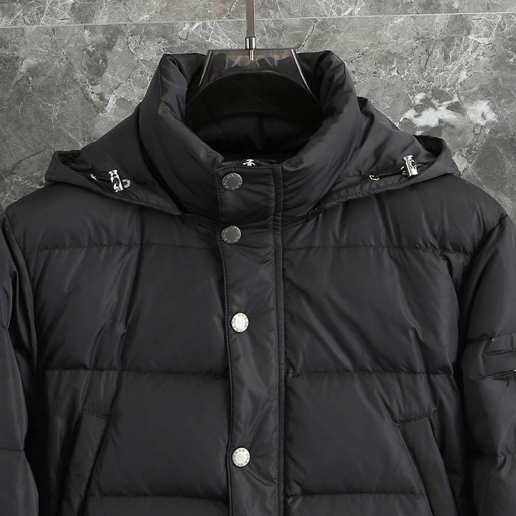 Prada Re-Nylon Hooded Down Jacket - FashionPlug