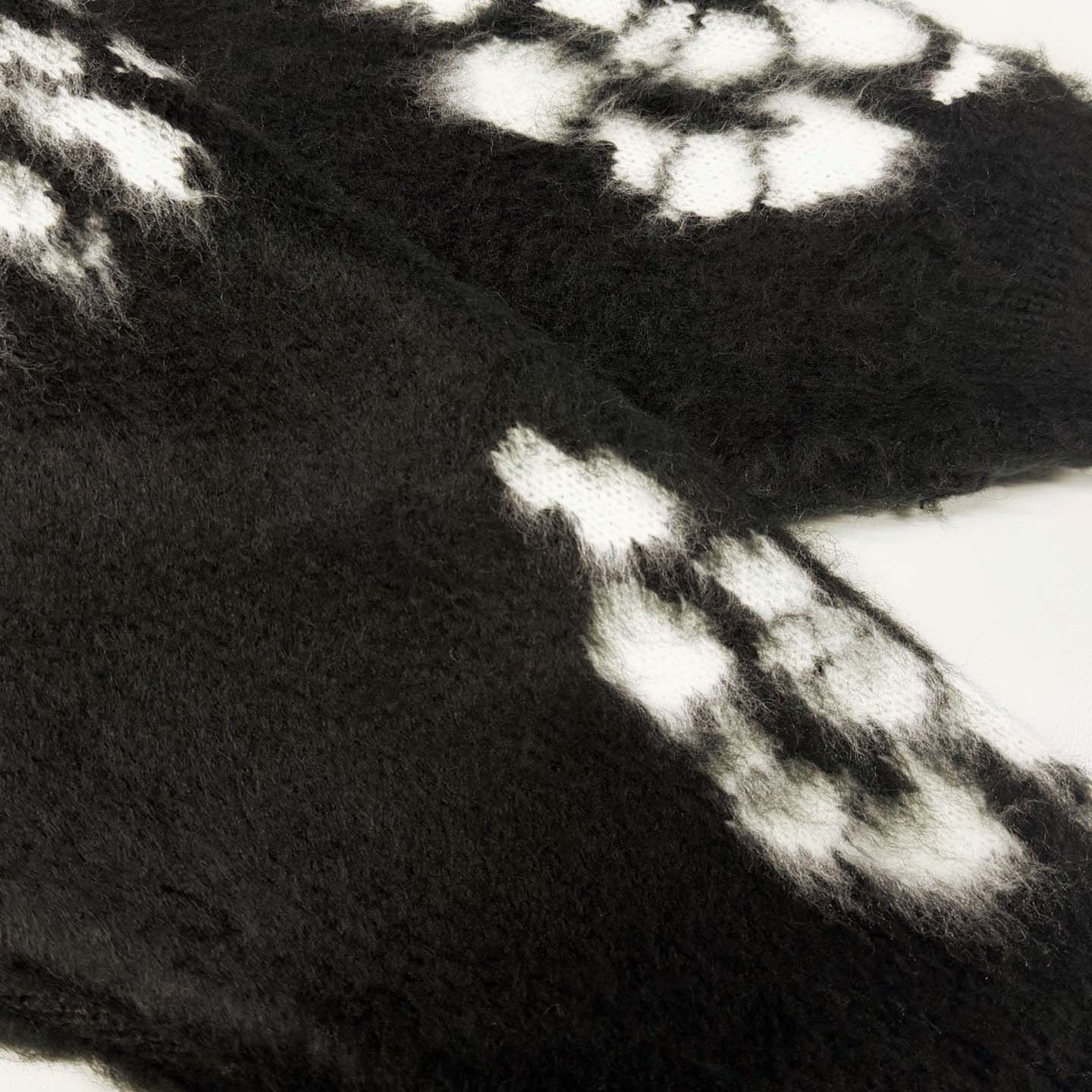 Denim Tears x SAINT MXXXXXX Floral Cardigan - FashionPlug