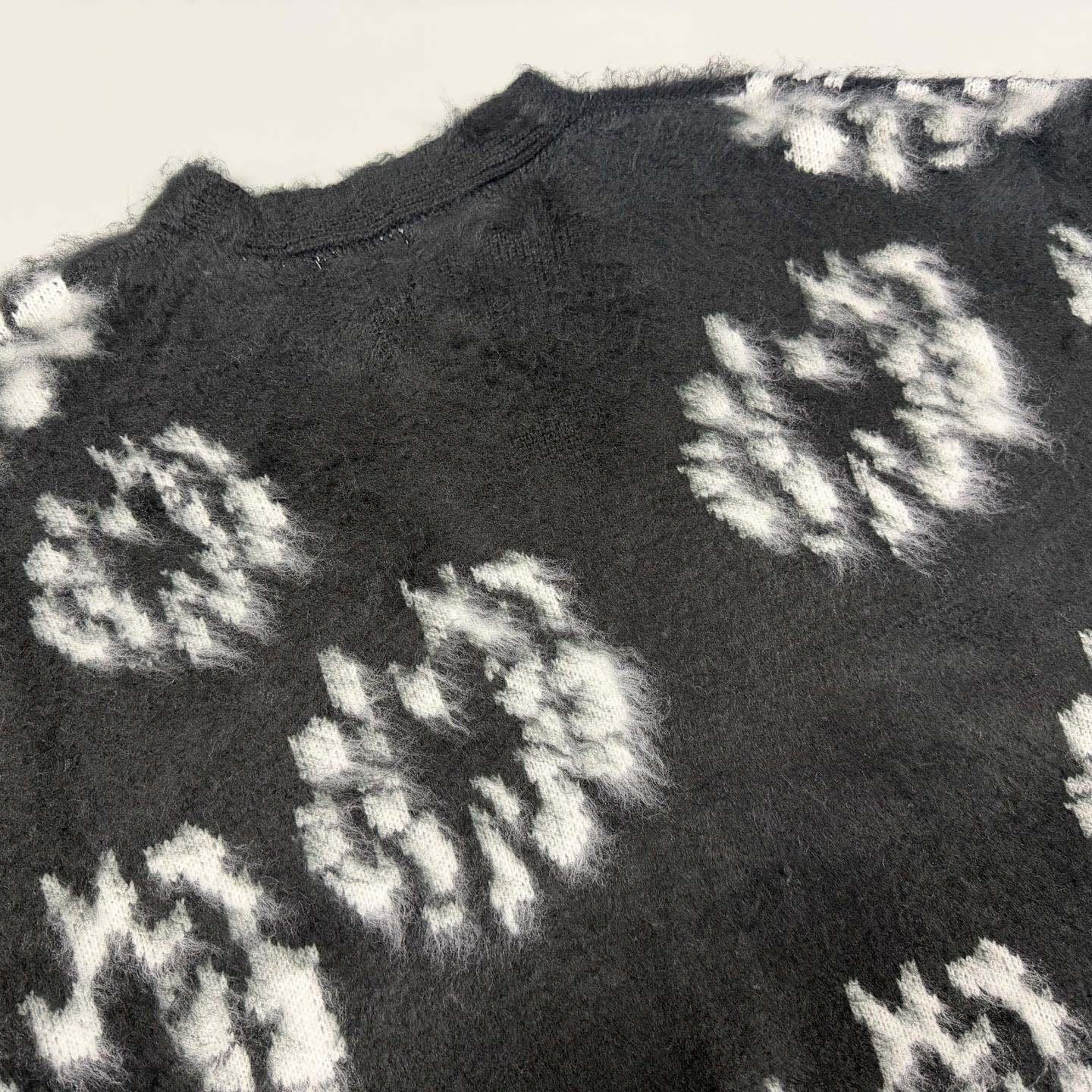 Denim Tears x SAINT MXXXXXX Floral Cardigan - FashionPlug