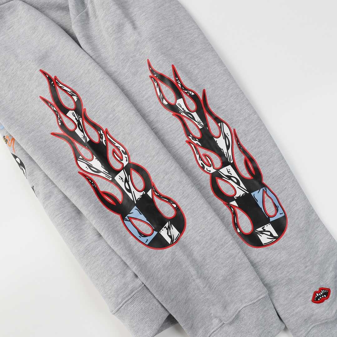 Chrome Hearts x Matty Boy Flames Hoodie - FashionPlug