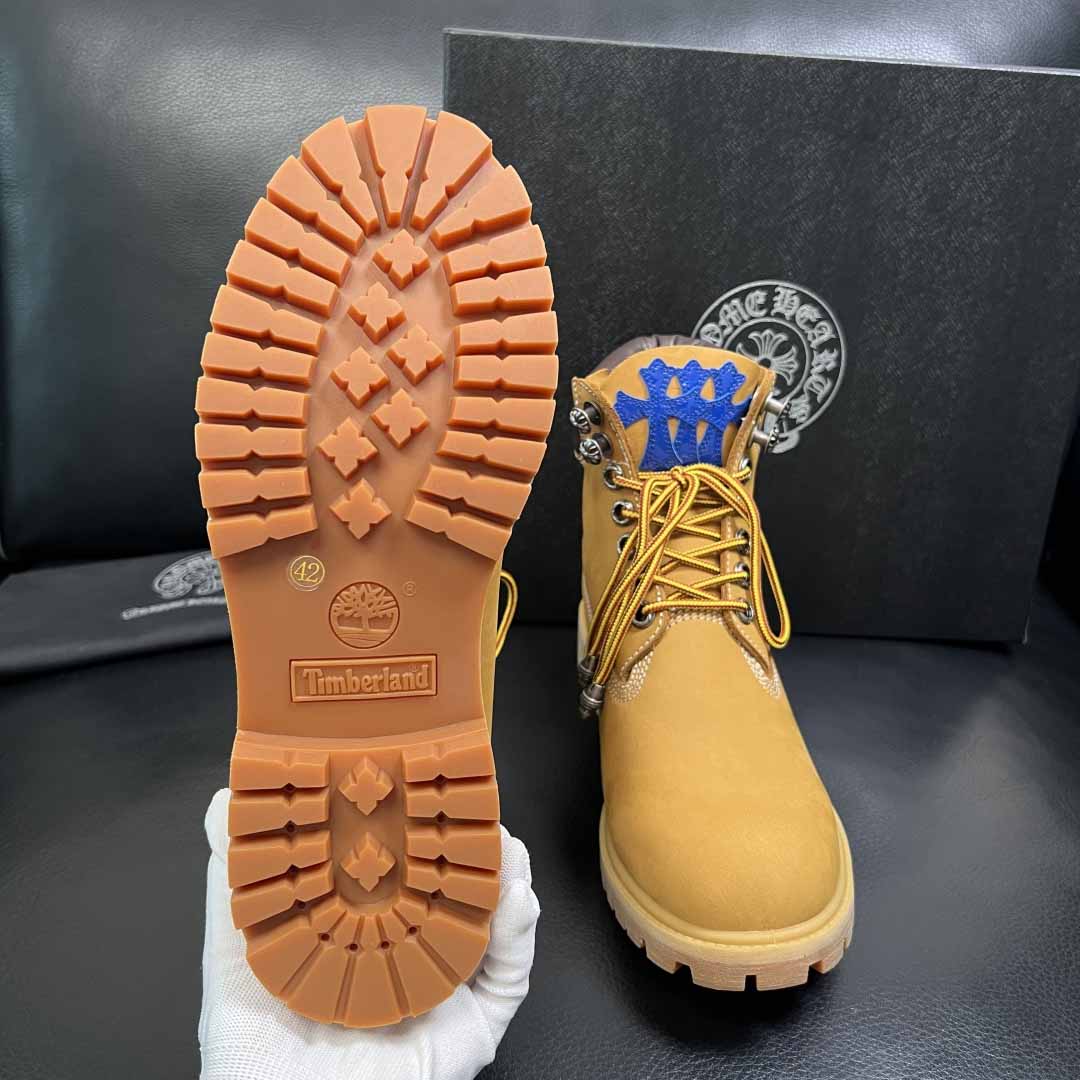 Chrome Hearts x Timberland 6-inch Boots - FashionPlug