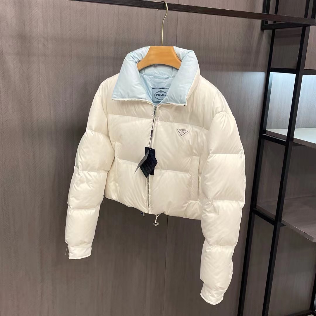 Prada Re-Nylon Down Jacket - FashionPlug