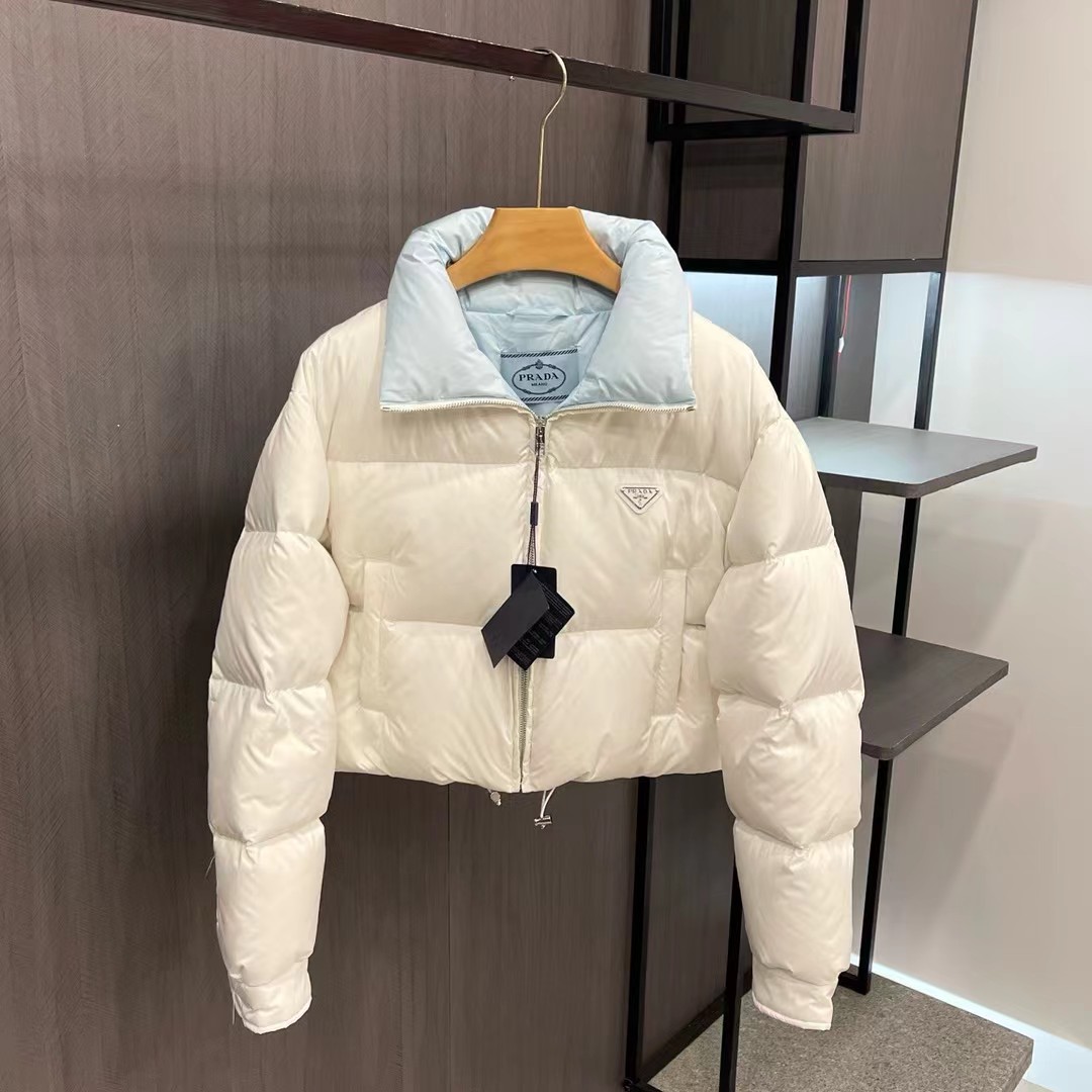 Prada Re-Nylon Down Jacket - FashionPlug