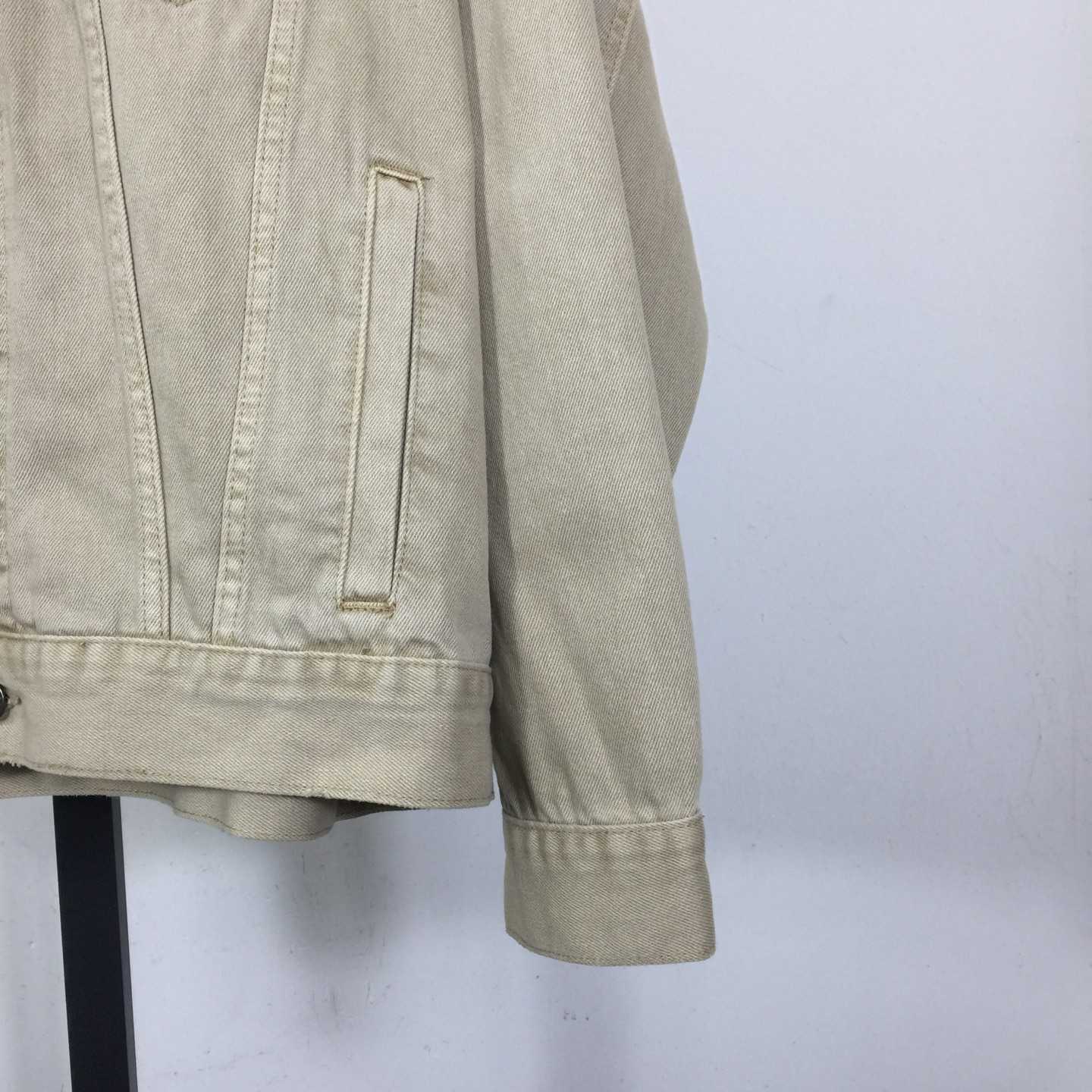 Balenciaga Logo-print Denim Jacket - FashionPlug