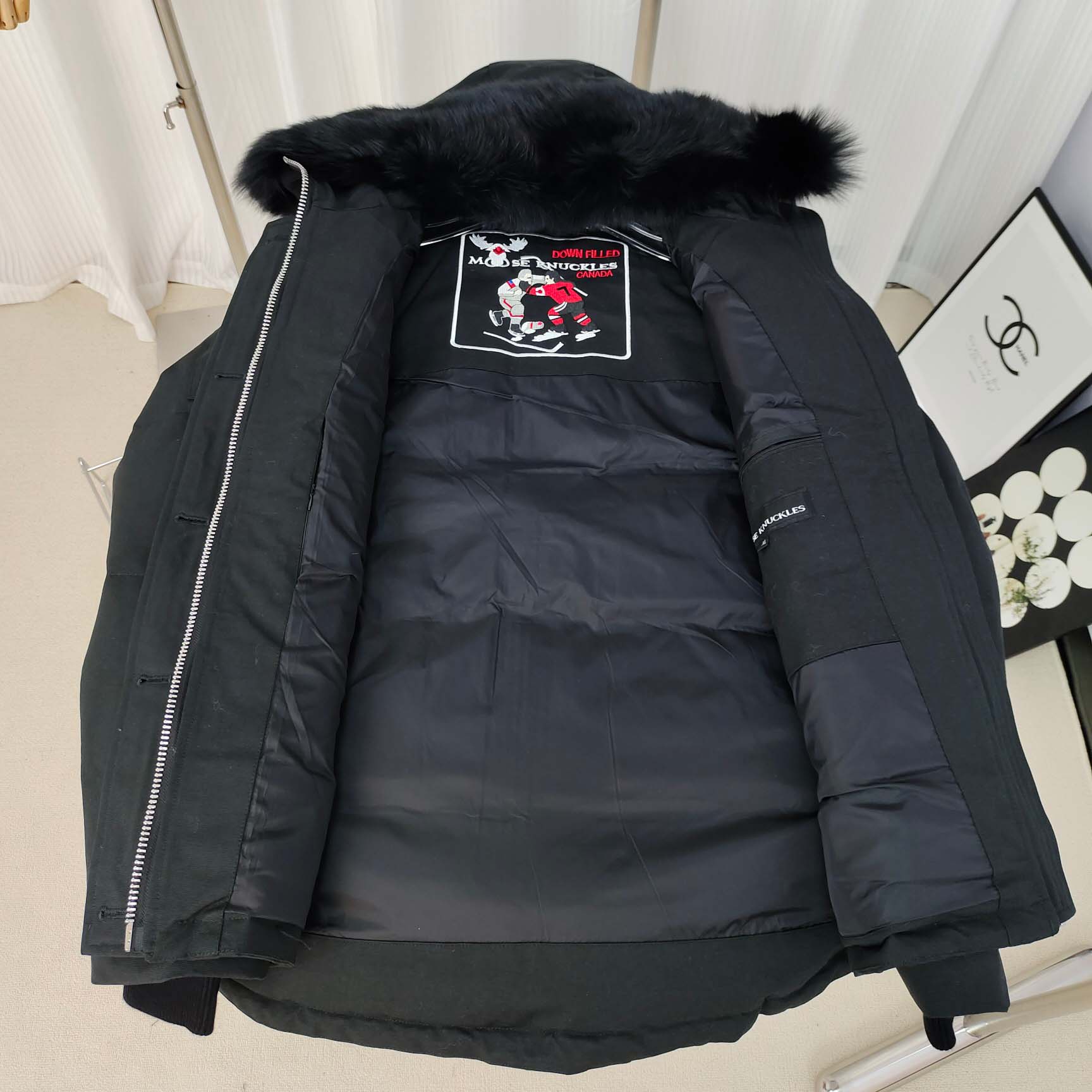 Moose Knuckles Originals 3Q Fur Hood Jacket - FashionPlug