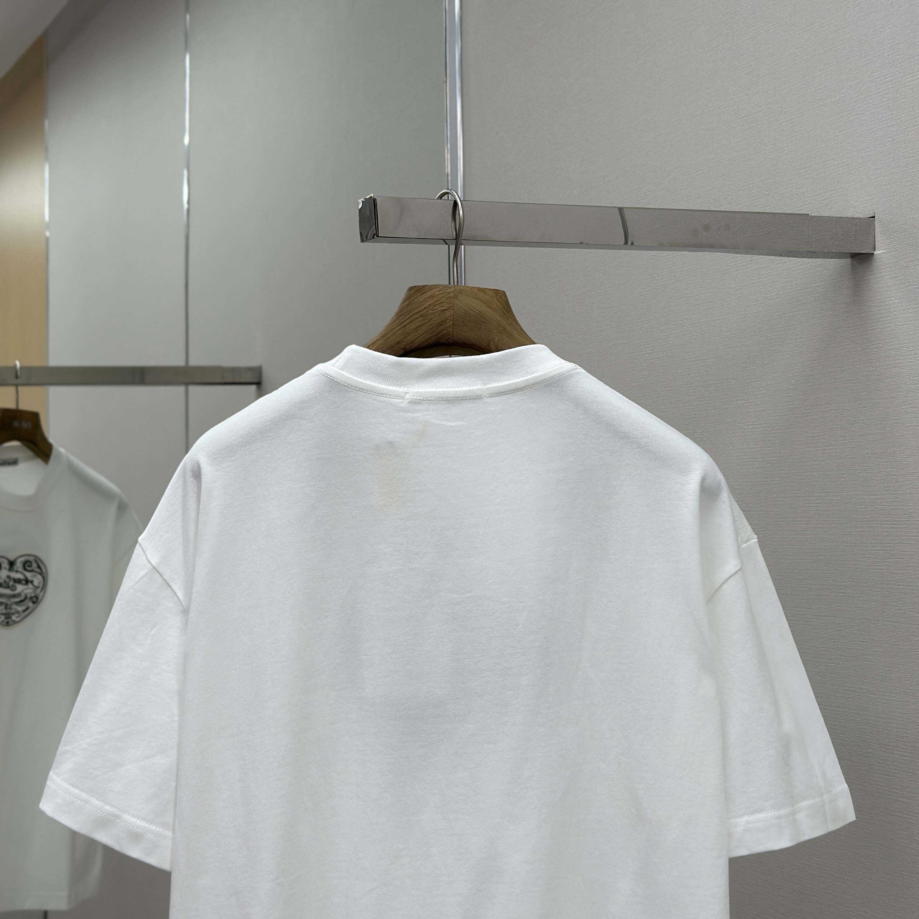 Acne Studios Logo T-shirt - Off white - FashionPlug