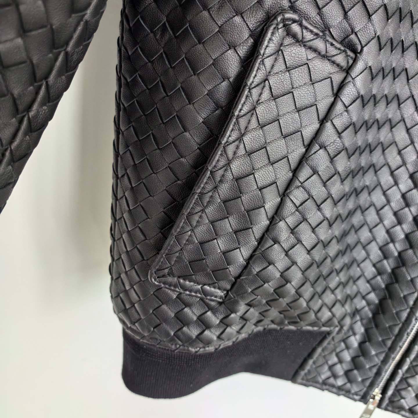 Bottega Veneta Leather Blouson - FashionPlug
