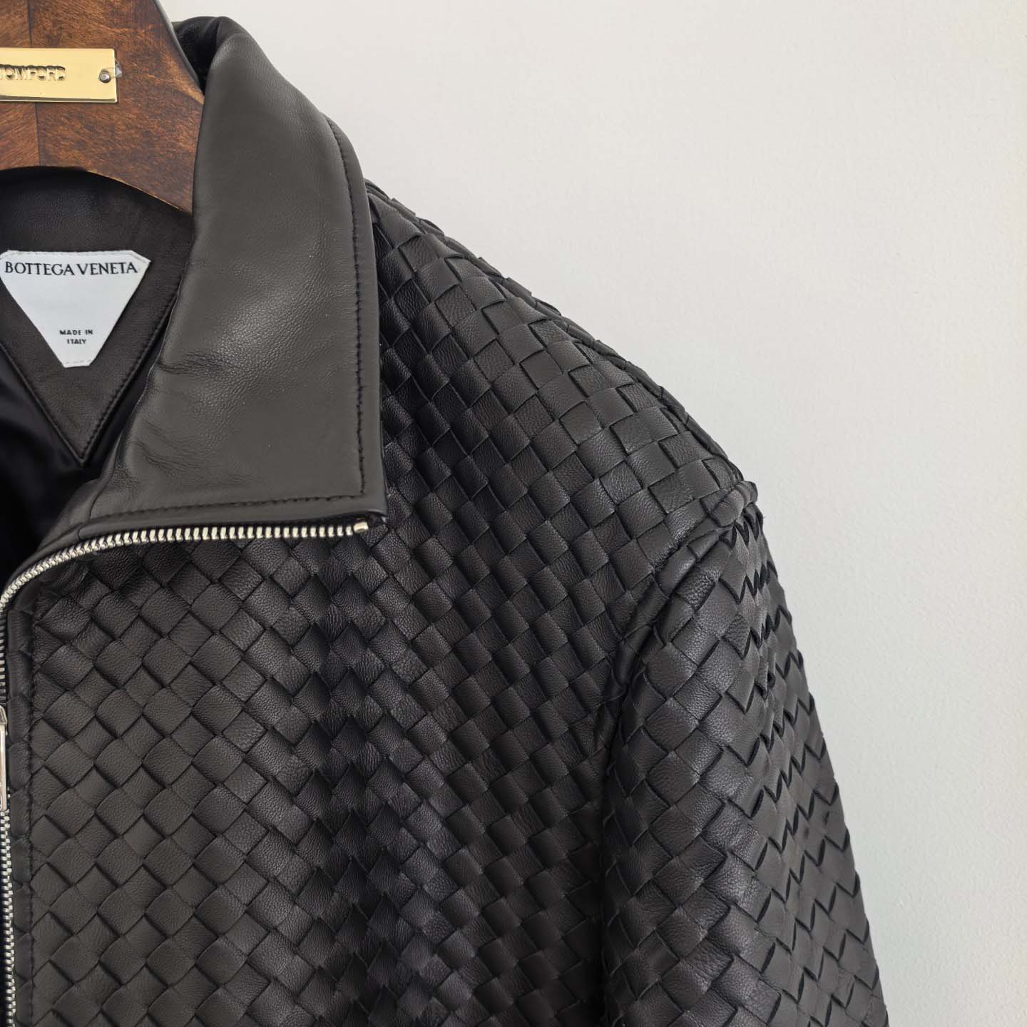 Bottega Veneta Leather Blouson - FashionPlug