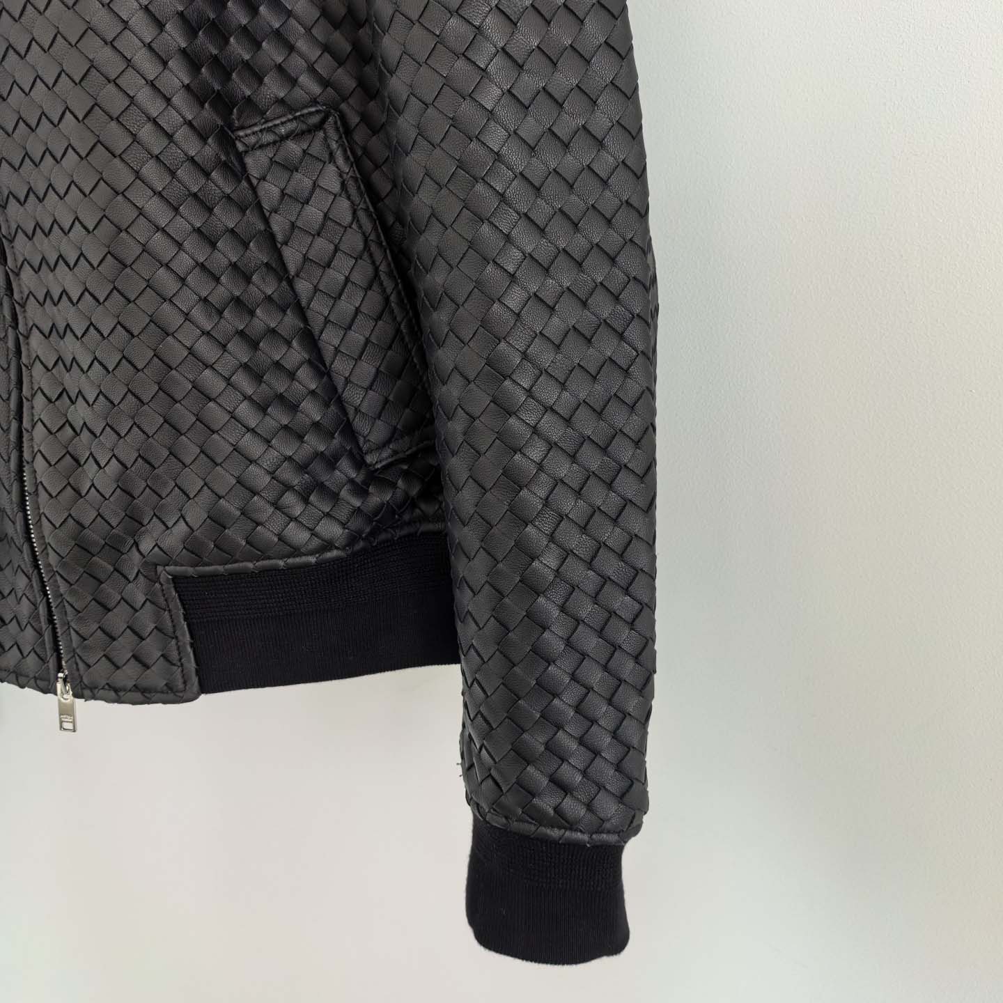 Bottega Veneta Leather Blouson - FashionPlug