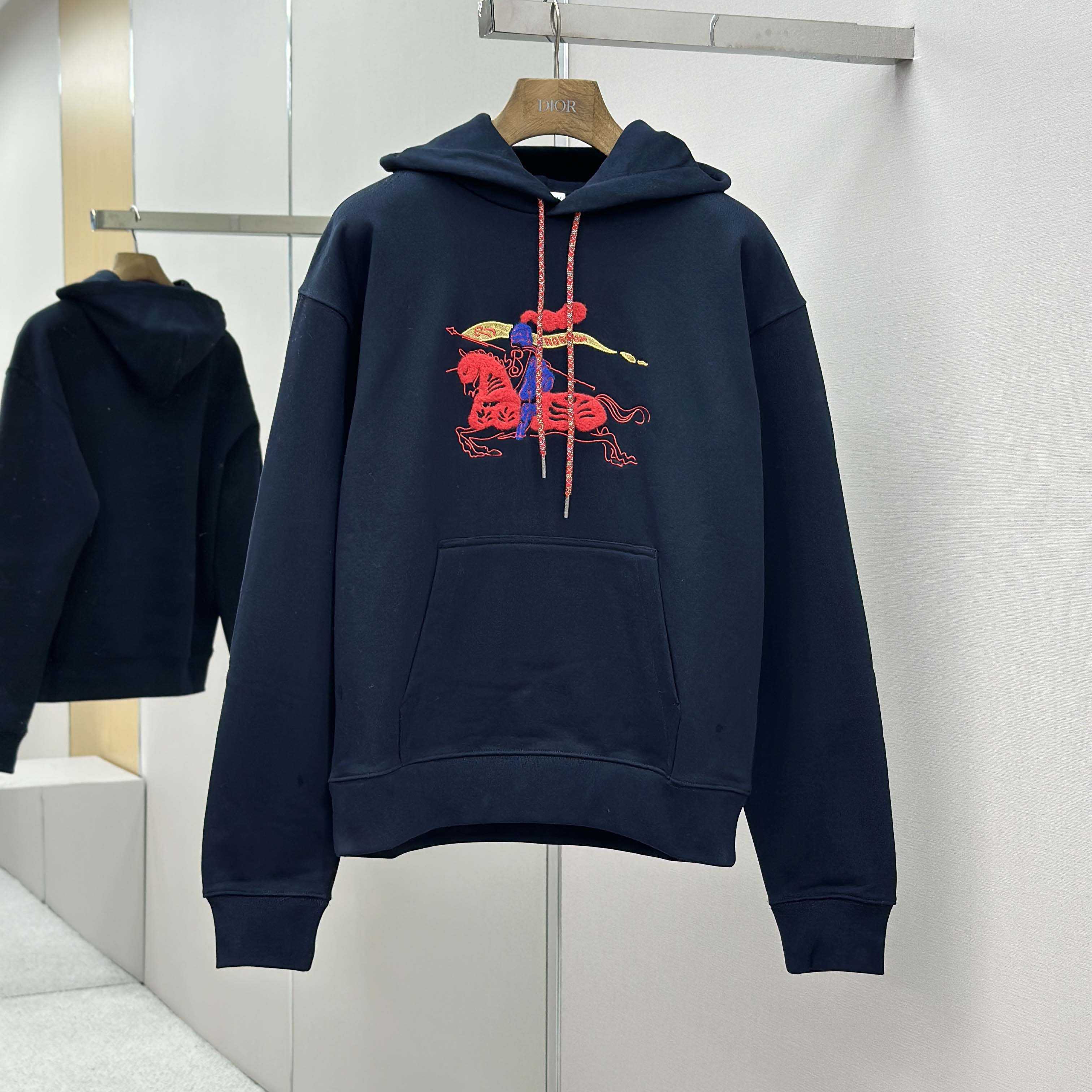 Burberry EKD Cotton Hoodie - FashionPlug