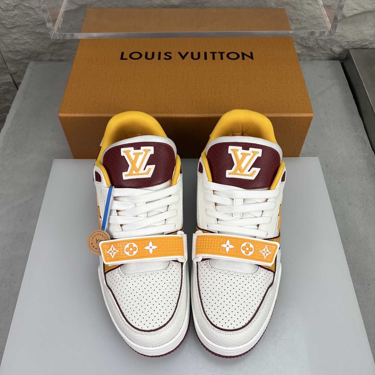 Louis Vuitton LV Trainer Sneaker - FashionPlug