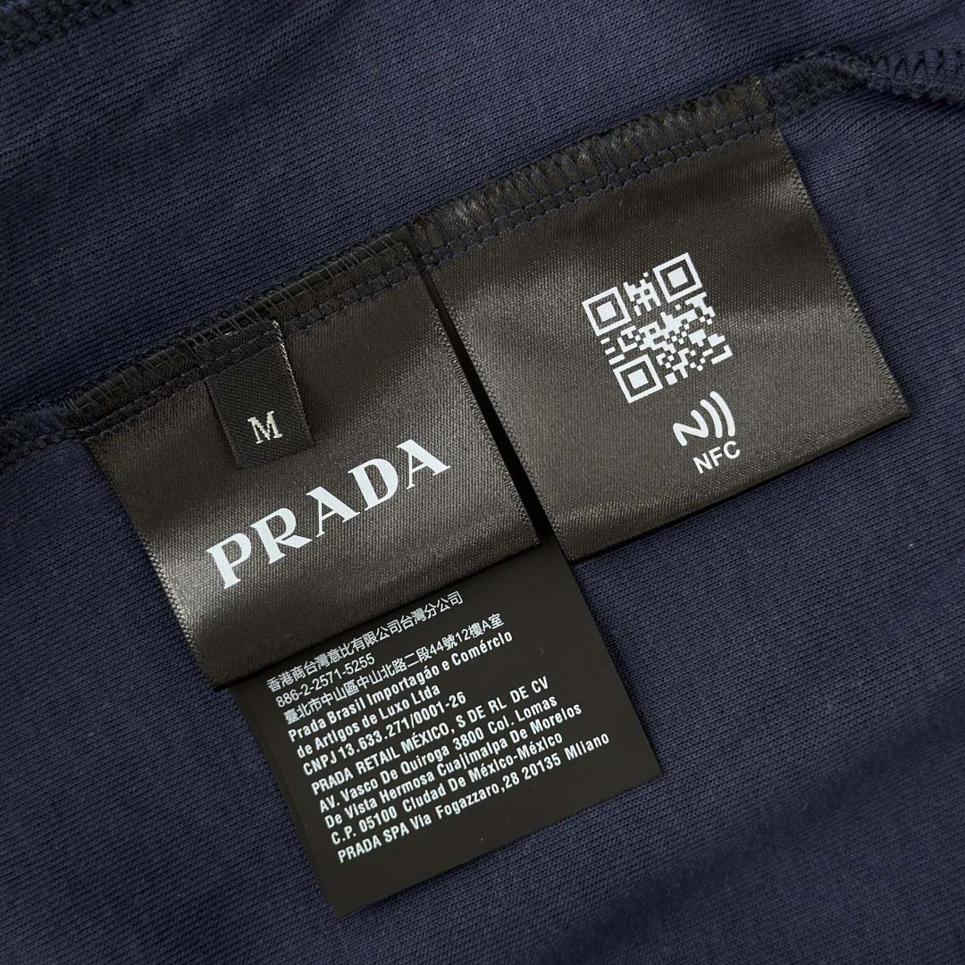 Prada Technical Cotton Sweatshirt - FashionPlug