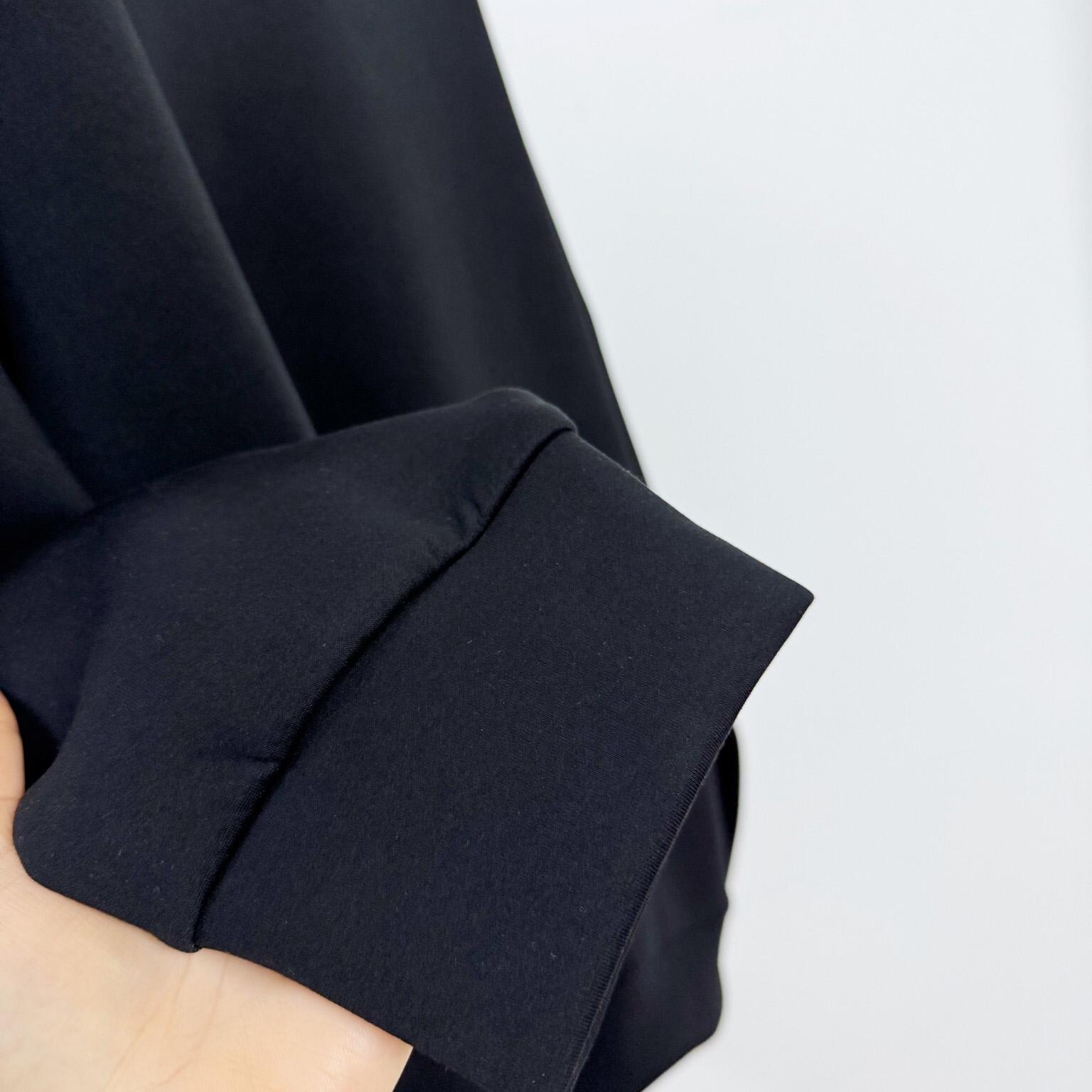 Prada Cotton Fleece And Re-Nylon Sweatshirt - FashionPlug