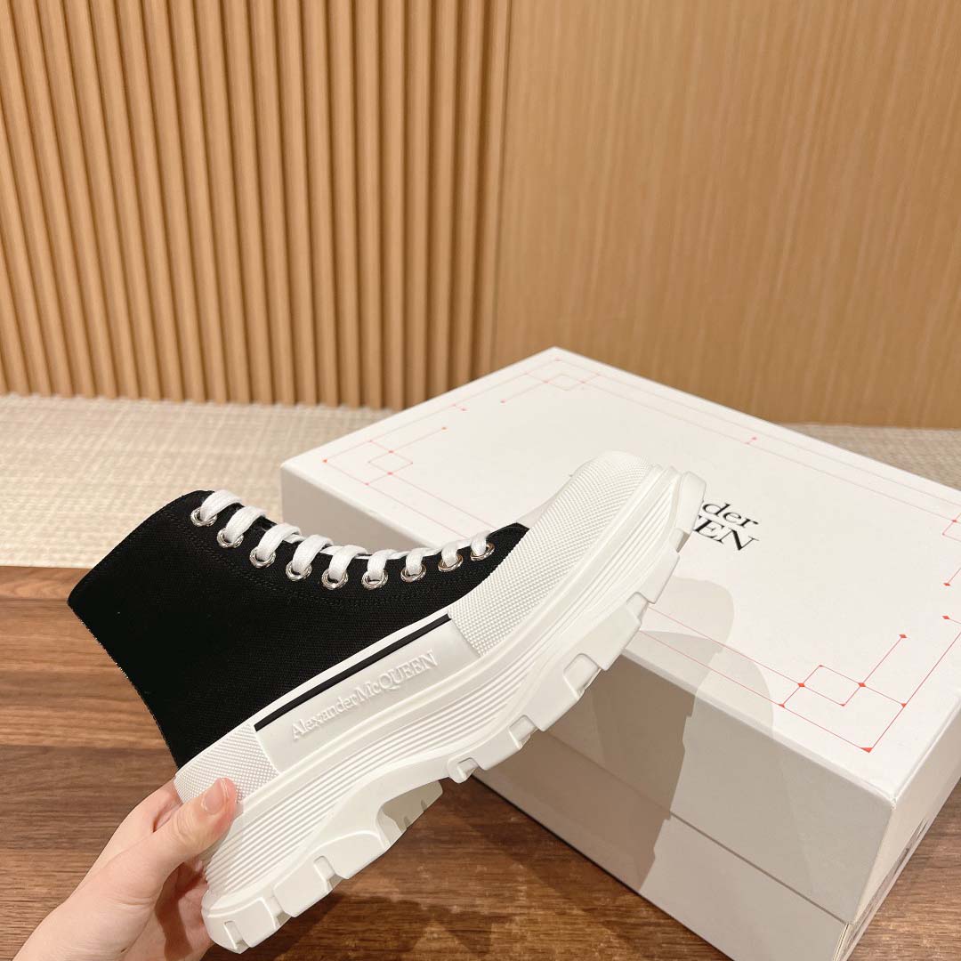 Alexander McQueen Tread Slick Sneakers - FashionPlug