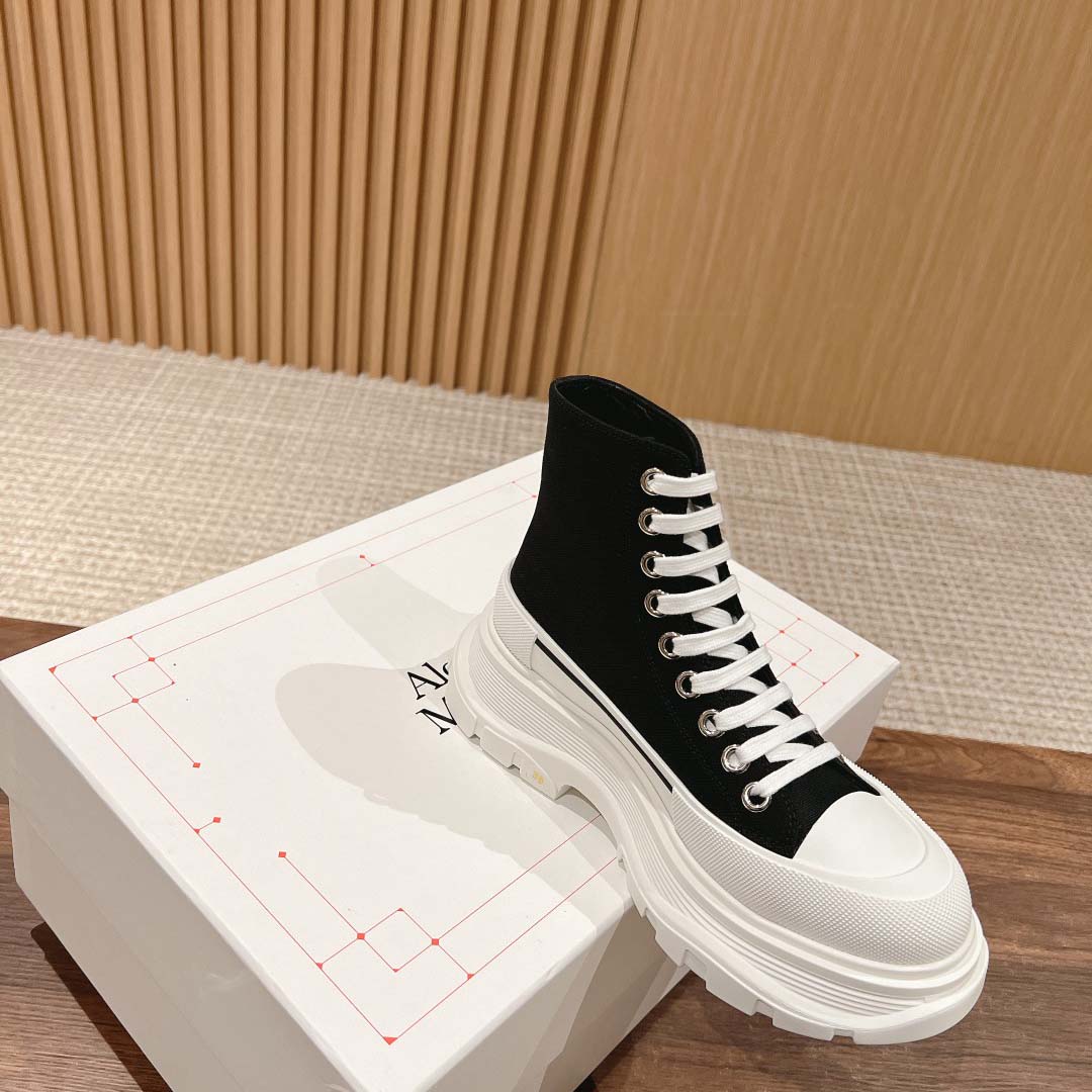 Alexander McQueen Tread Slick Sneakers - FashionPlug