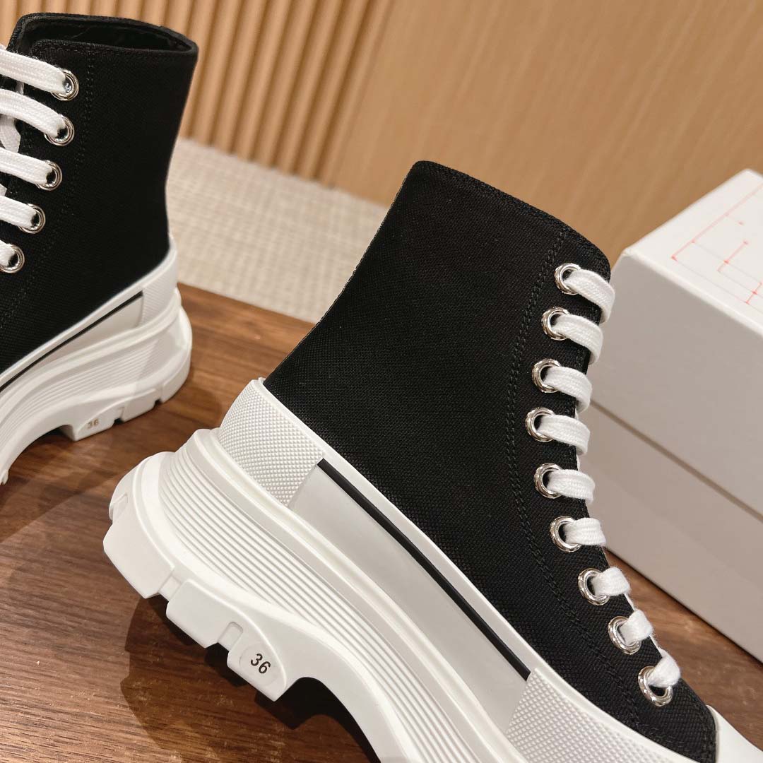 Alexander McQueen Tread Slick Sneakers - FashionPlug