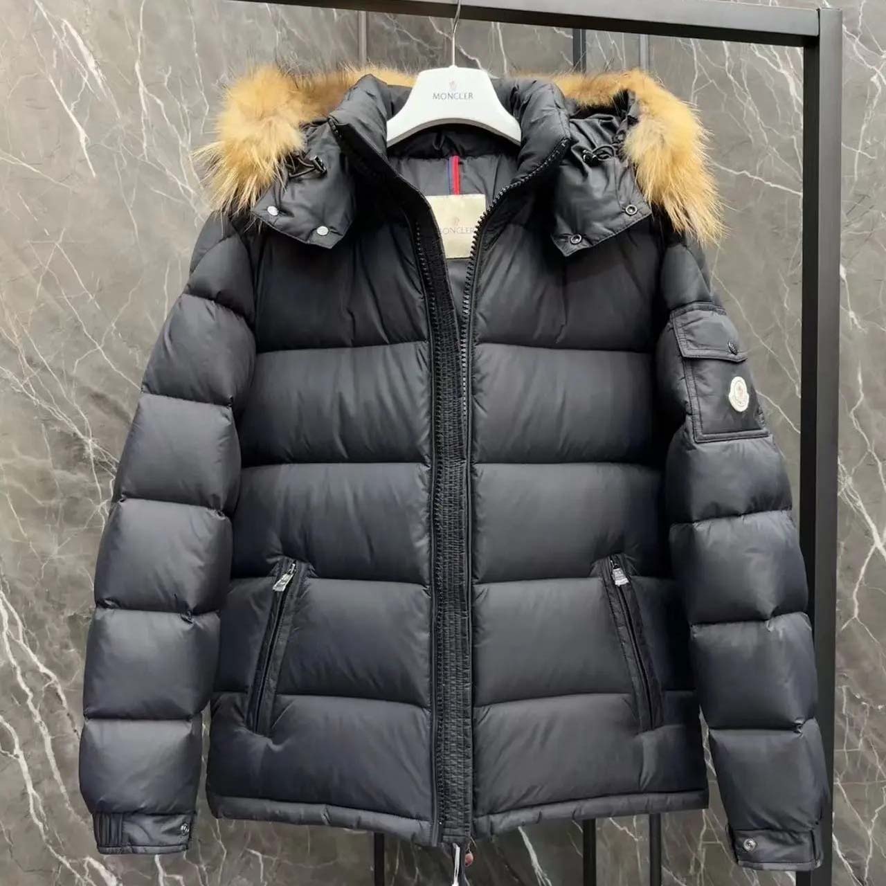 Moncler Maya Short Down Jacket - FashionPlug