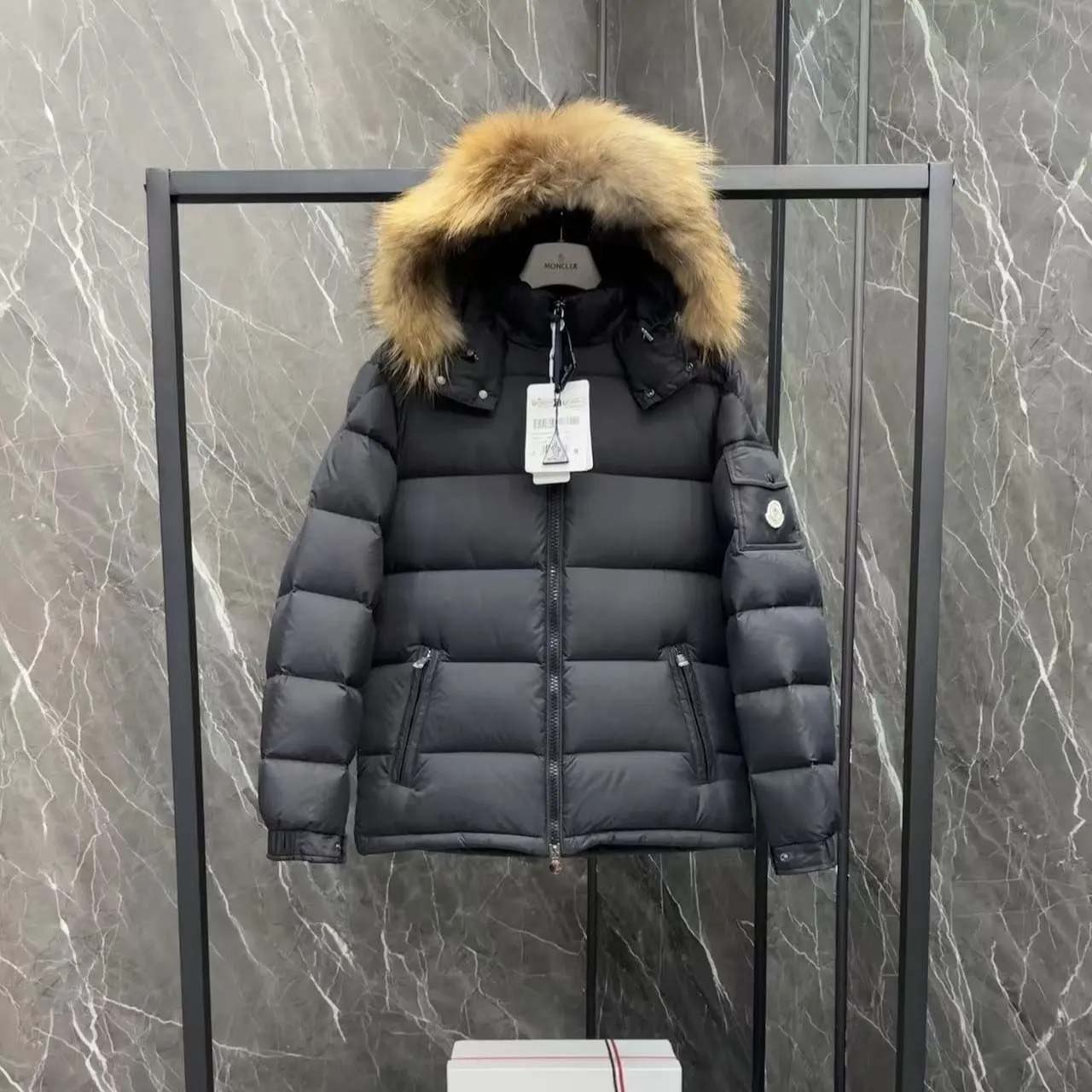 Moncler Maya Short Down Jacket - FashionPlug