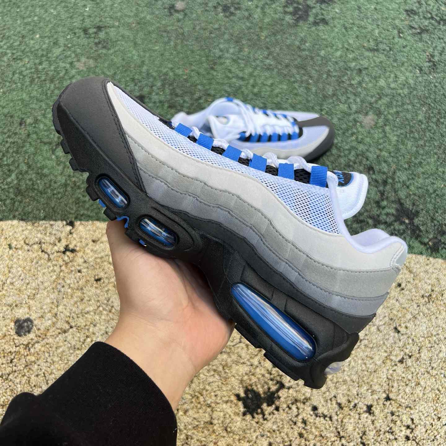 Nike Air Max 95 OG Blue Spark Sneakers    IM7410-100 - FashionPlug