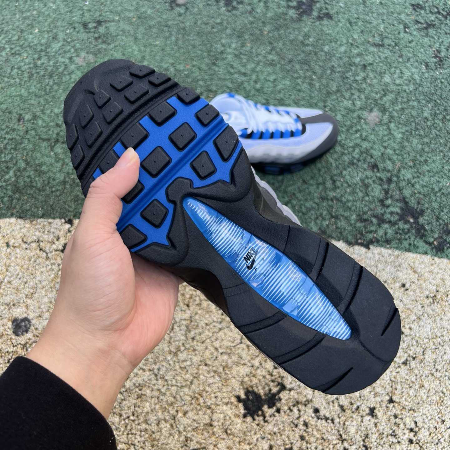 Nike Air Max 95 OG Blue Spark Sneakers    IM7410-100 - FashionPlug