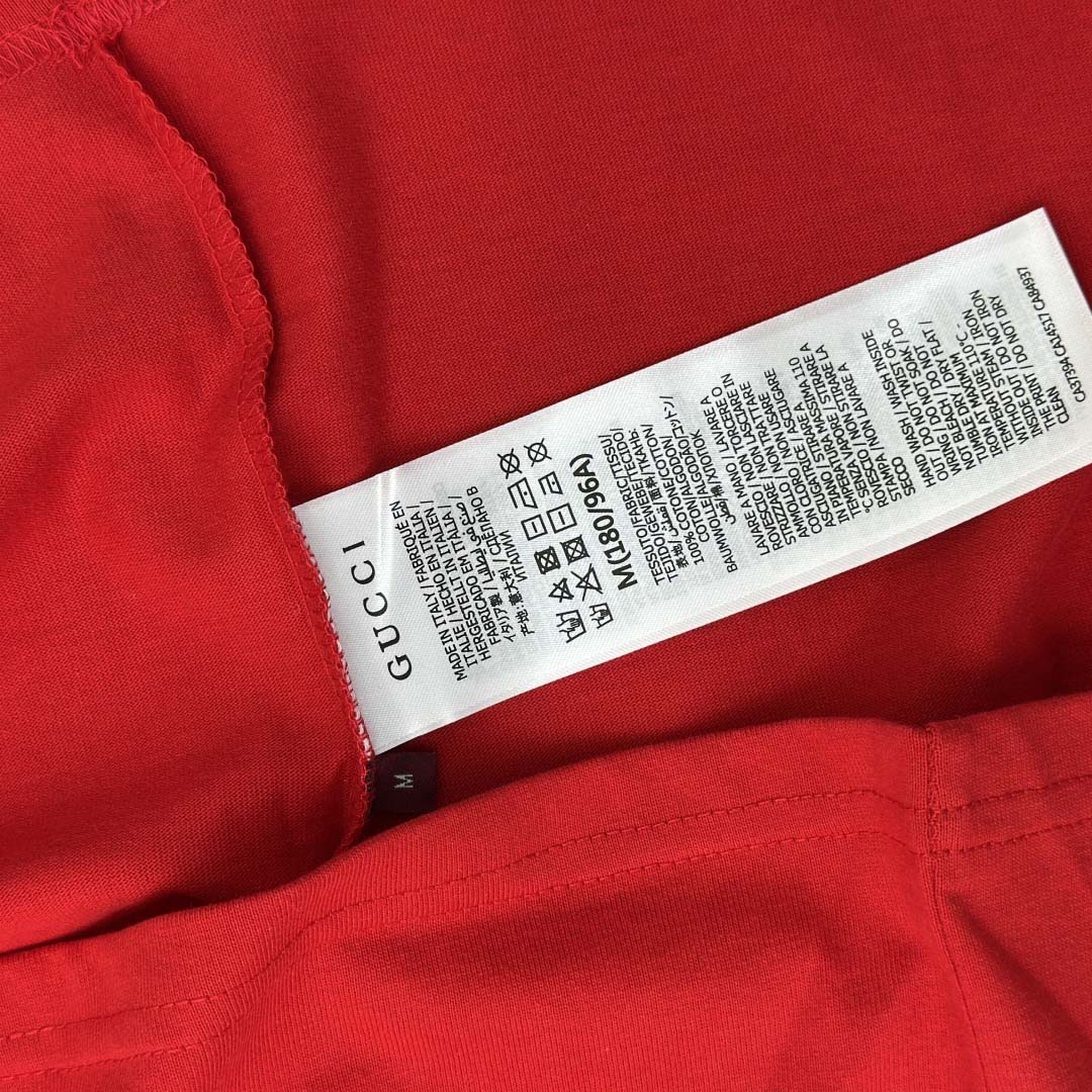 Gucci Cotton Jersey T-shirt With Embroidery - FashionPlug