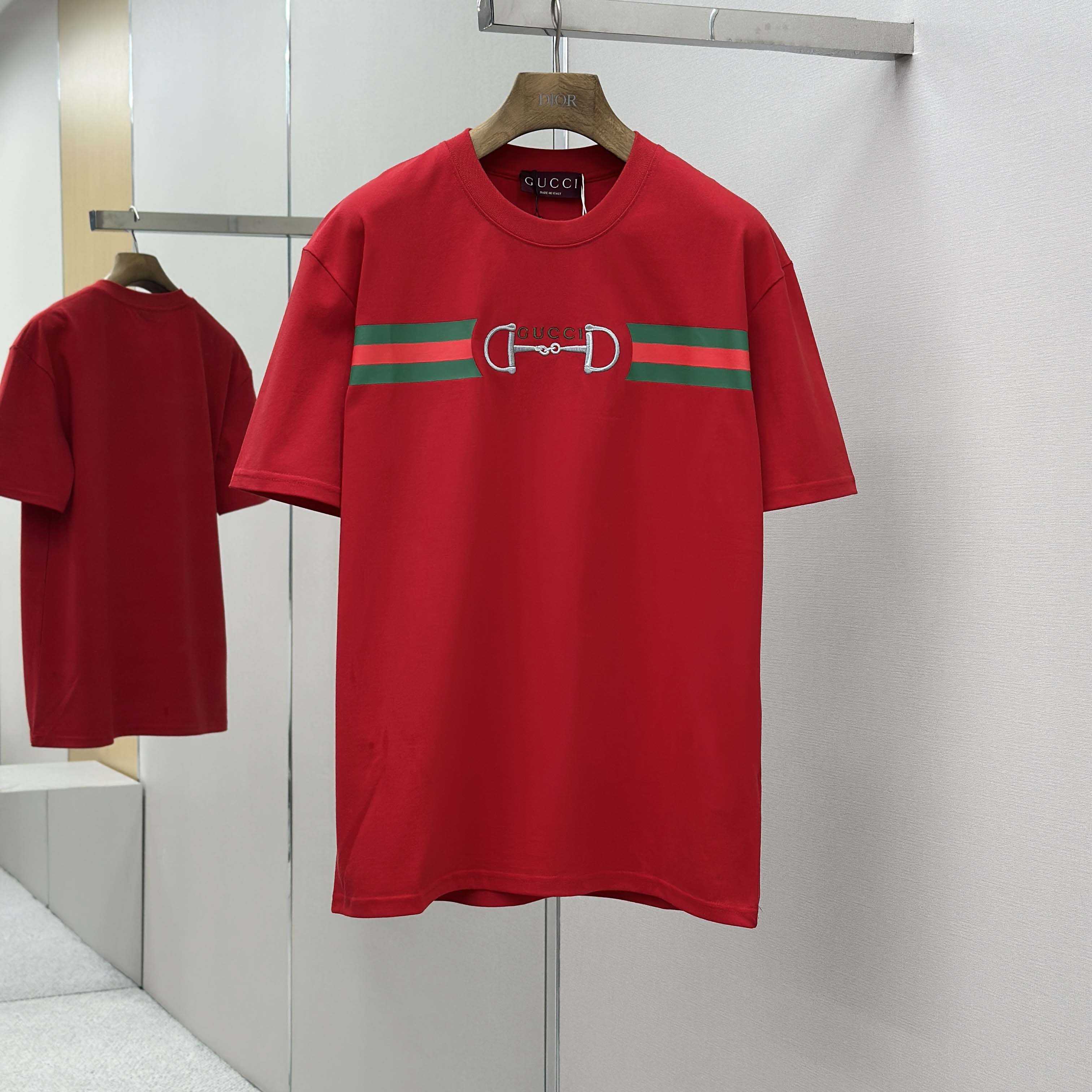 Gucci Cotton Jersey T-shirt With Embroidery - FashionPlug