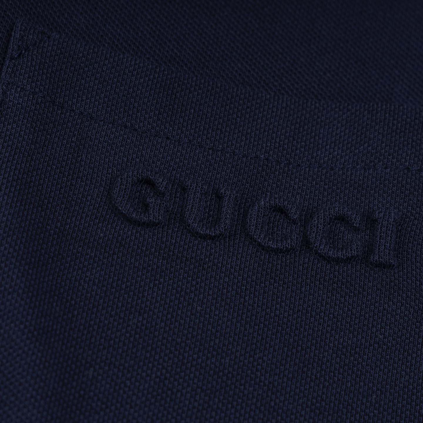 Gucci Cotton Piquet Polo Shirt - FashionPlug