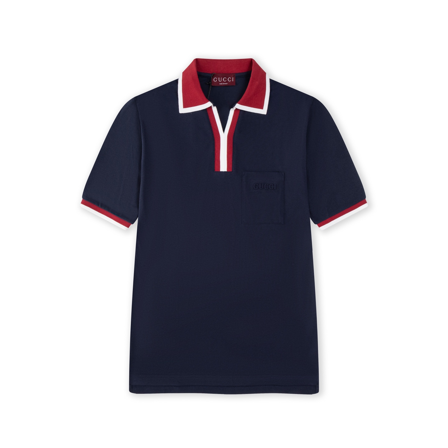 Gucci Cotton Piquet Polo Shirt - FashionPlug