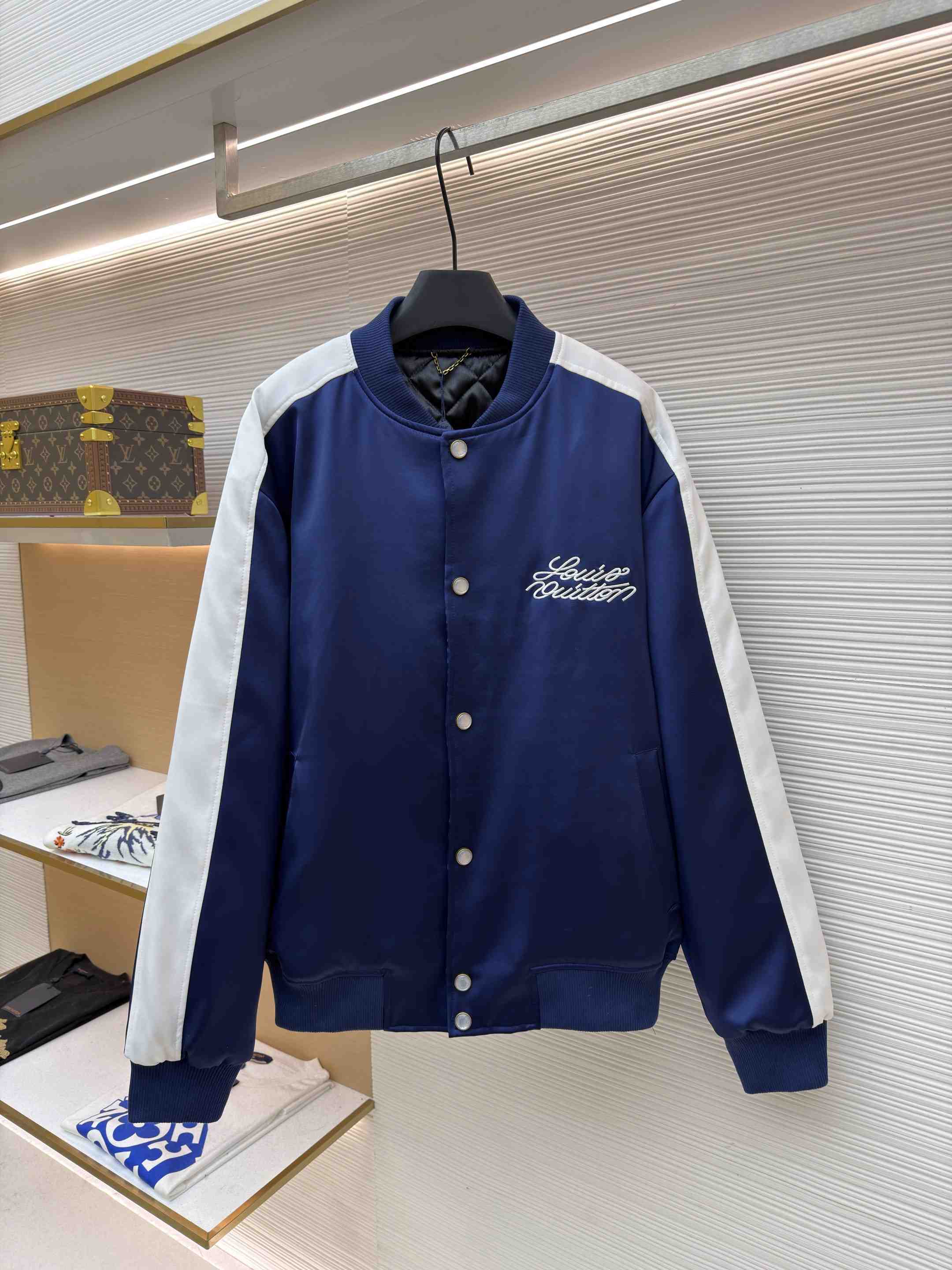 Louis Vuitton Embroidered Souvenir Jacket - FashionPlug