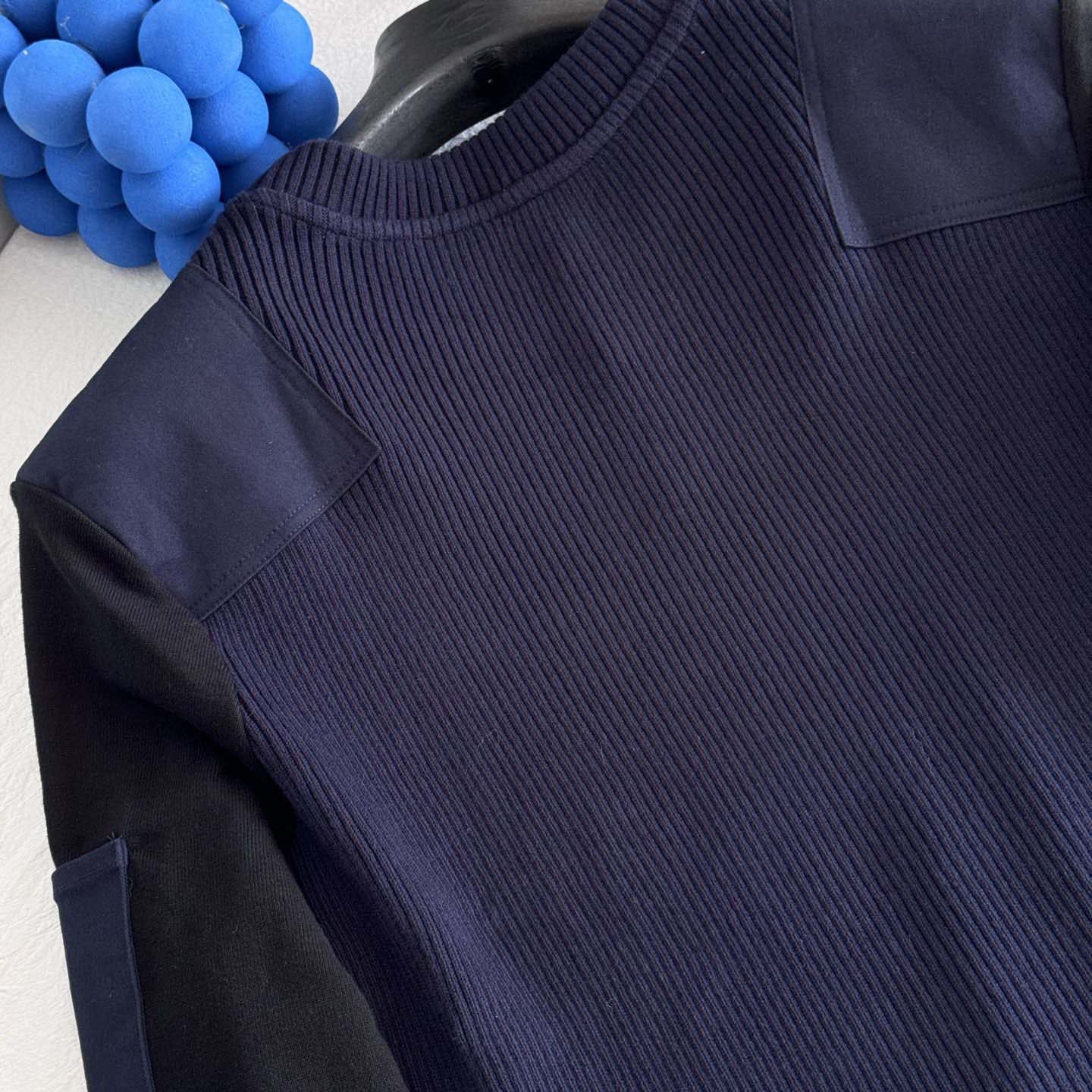 Loewe Long Sleeve Top In Cotton Blend - FashionPlug