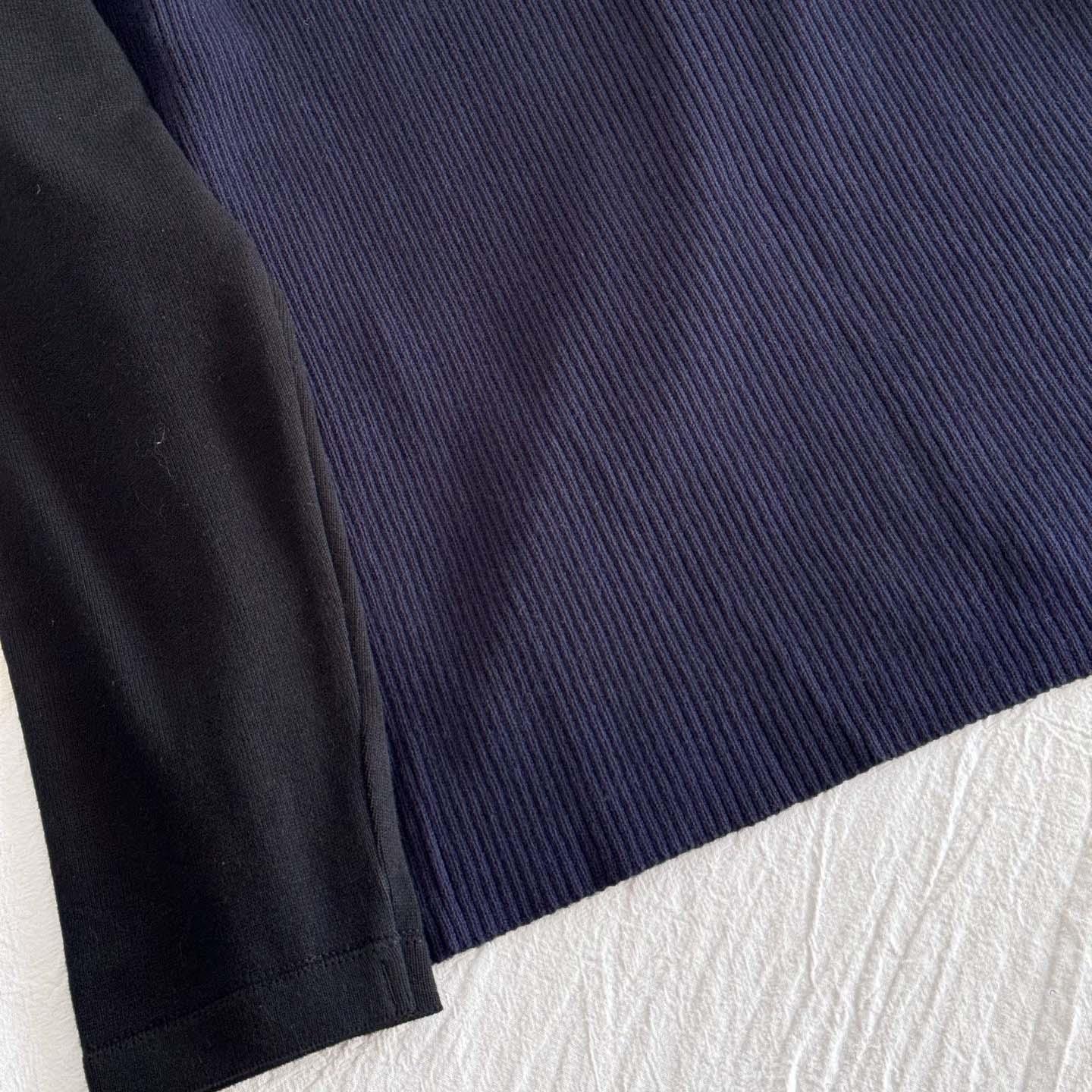 Loewe Long Sleeve Top In Cotton Blend - FashionPlug