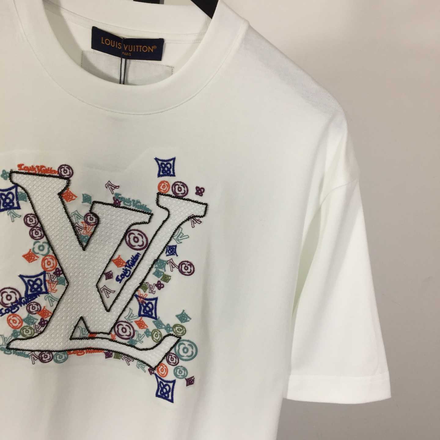 Louis Vuitton Embroidered T-Shirt - FashionPlug
