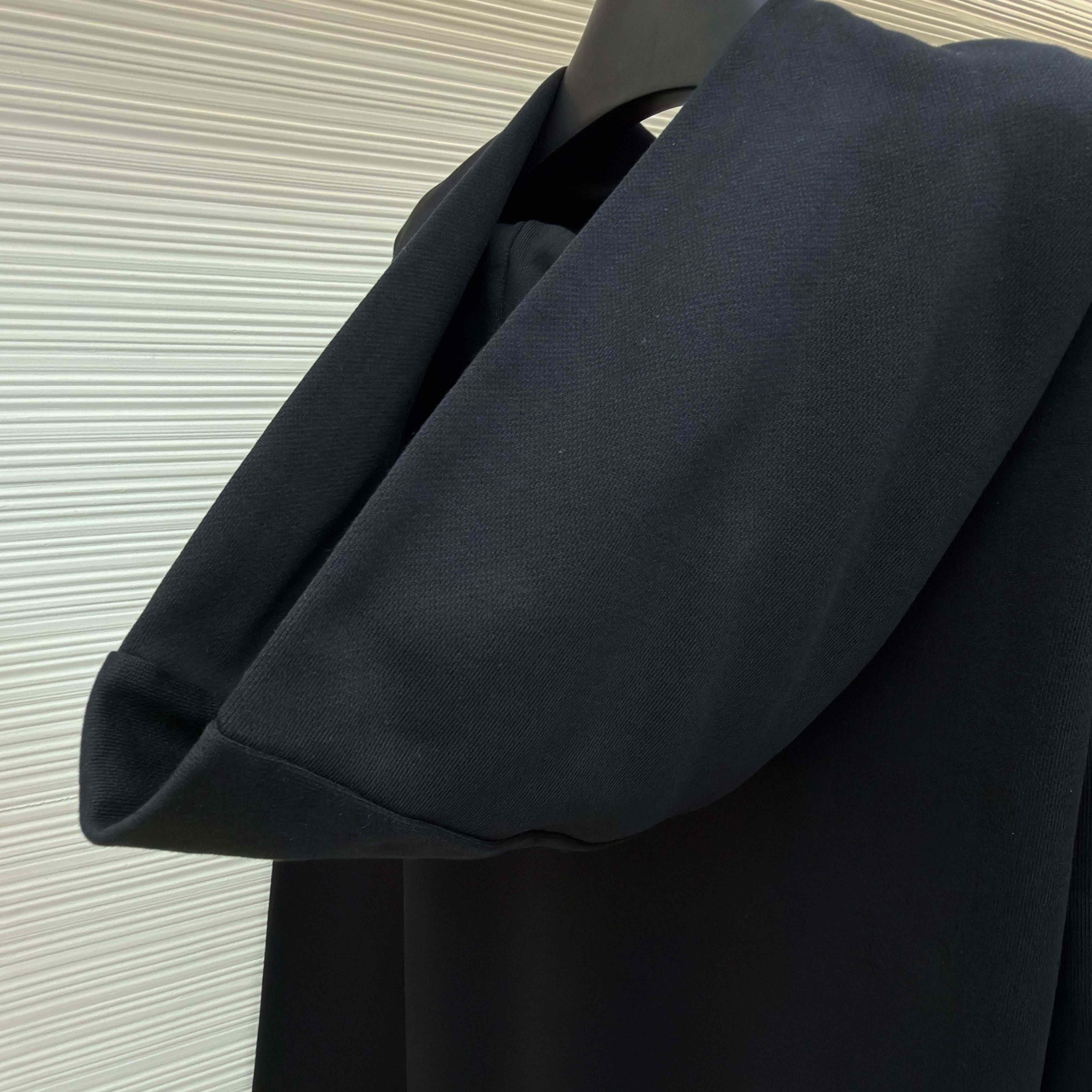 Moncler Logo Patch Cotton Hoodie - FashionPlug